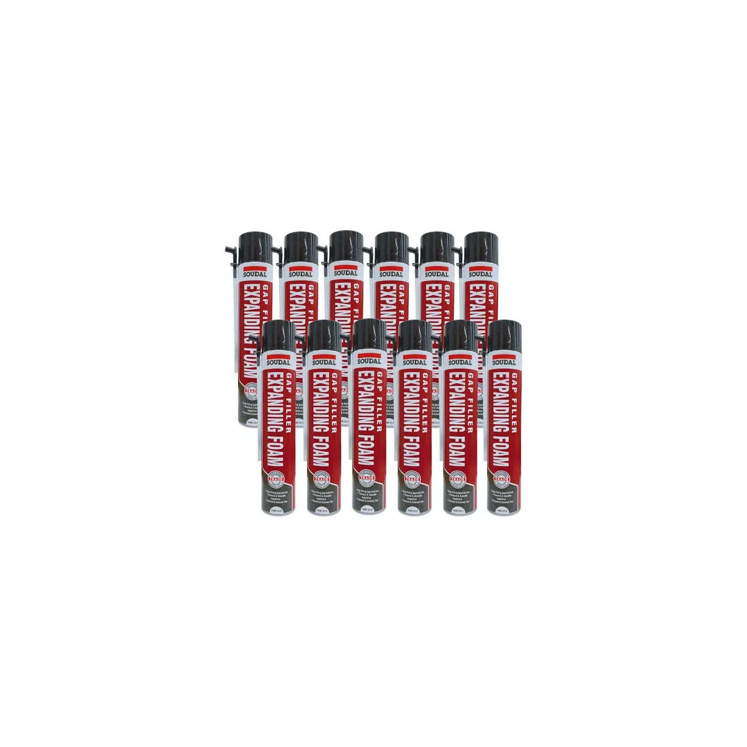 Soudal B3 Expanding Foam Hand Held 750ml - Box of 12