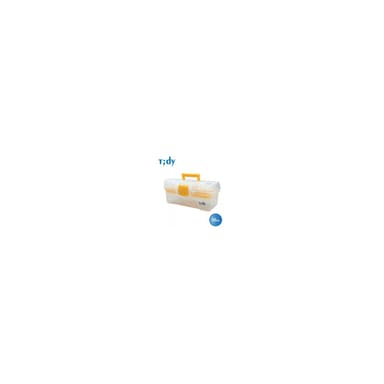 Tidy Kotak Plastik Penyimpan Perkakas TD-30125 12 Inch Transparan
