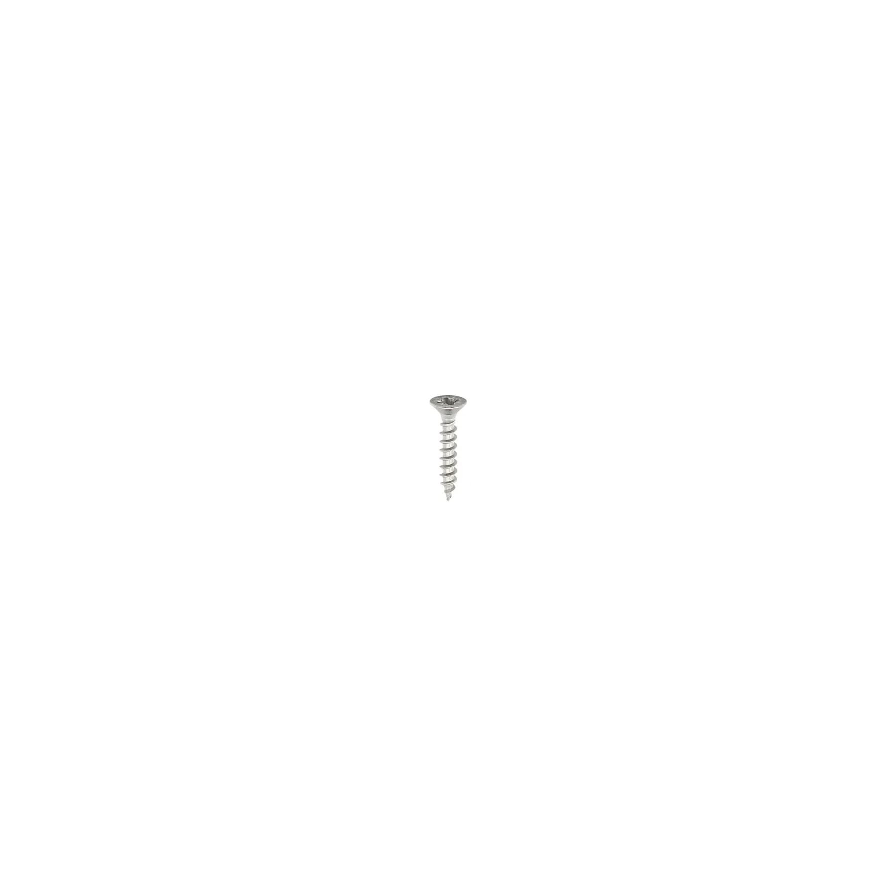 M4 x 15 Stainless Steel Chipboard Screws (200/Pack)