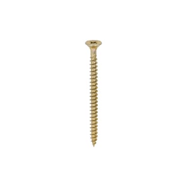 Multipurpose Countersunk Pozi Screws 6 × 80 mm (100/Box)