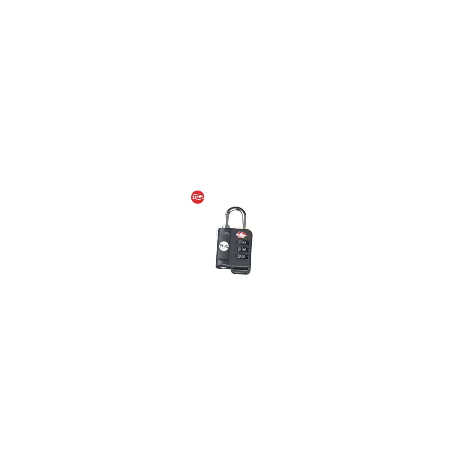Zehn Gembok 21152Bk 23Mm Black Tsa Combo Padlock