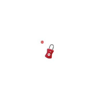 Zehn Gembok 515Rd 23Mm Red Tsa Approved Key Padlock