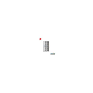 Zehn Lemari Logam DY-B02 2 Pintu Kaca Geser