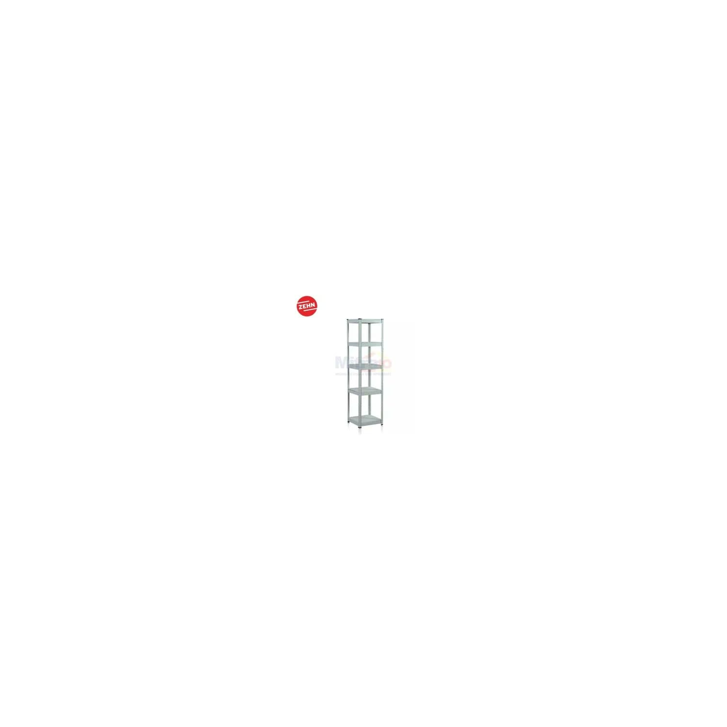 Zehn Rak Dinding Zn01-02B-B3 400*400*1600Mm Tab Shelving White