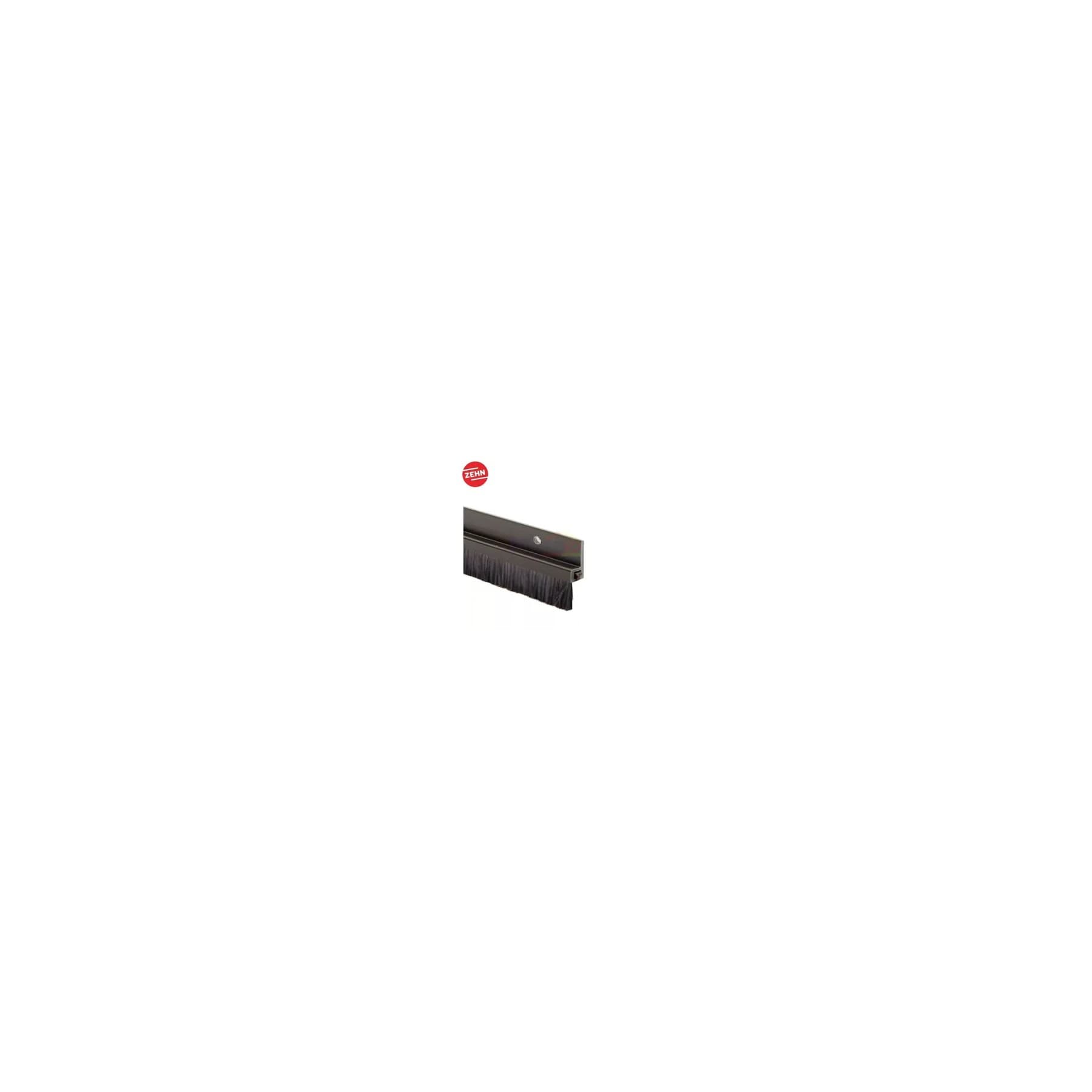 Zehn Rbalu-01Bl Black Alum Hair Brush Door Seal