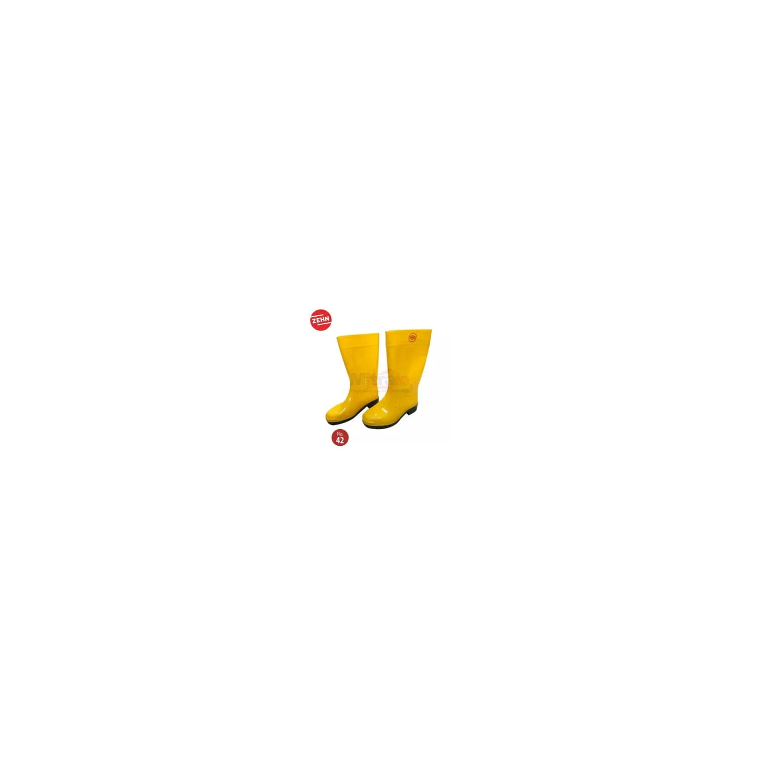Zehn Sepatu Boot Panjang No.42 Kuning