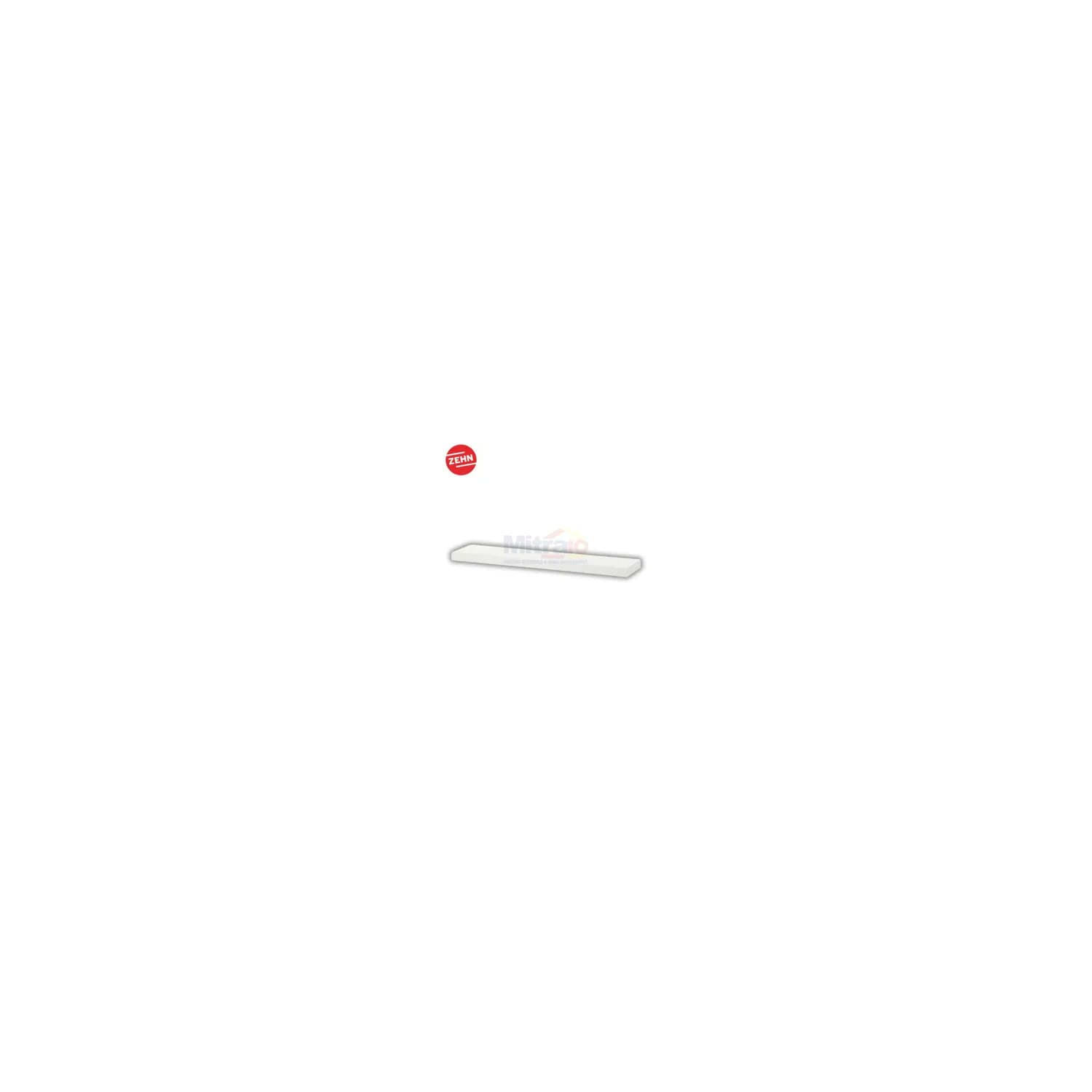 Zehn Ws900-Wh 900*200*20Mm Pvc Shelfing White Rak Papan Dinding Hambalan