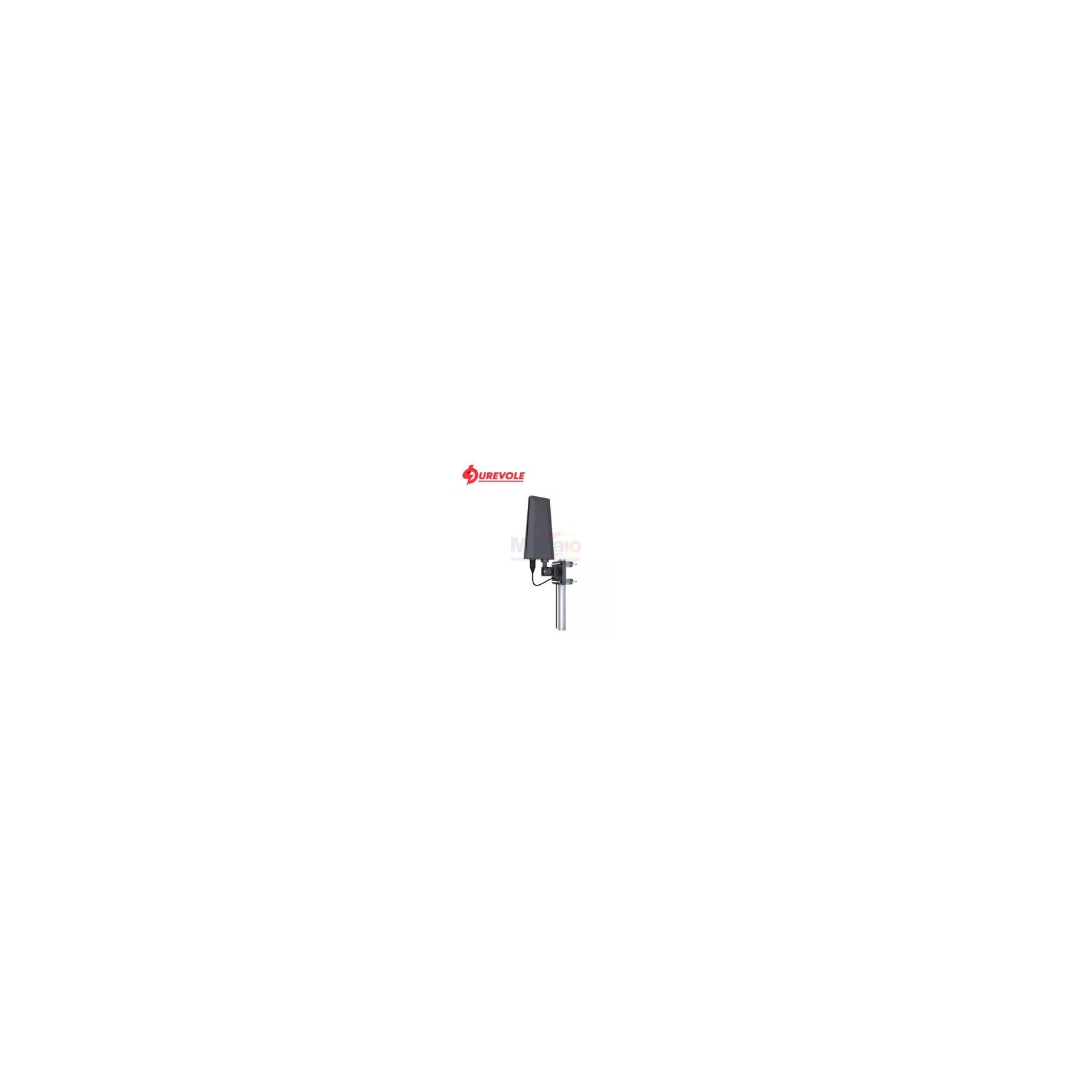 Duravole Antena Tv Luar Ruangan OUT-DTVO-8 Hitam visual 2