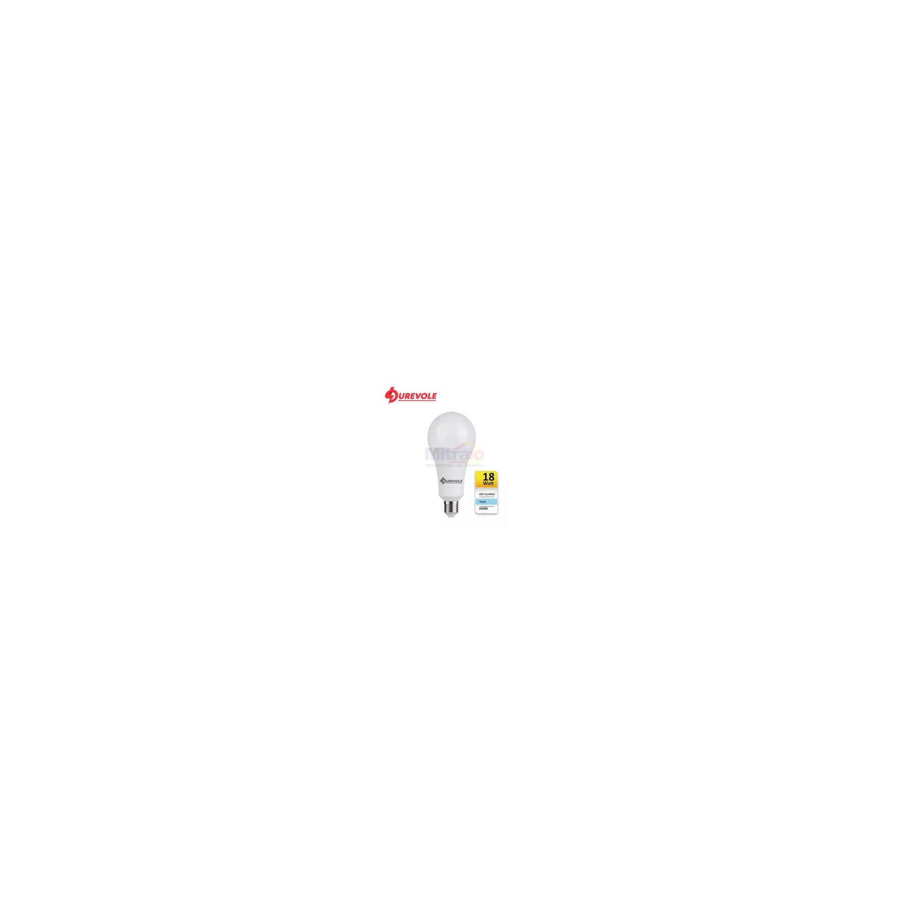 Duravole Lampu Led A3-3-KD6 18 W Putih visual 2