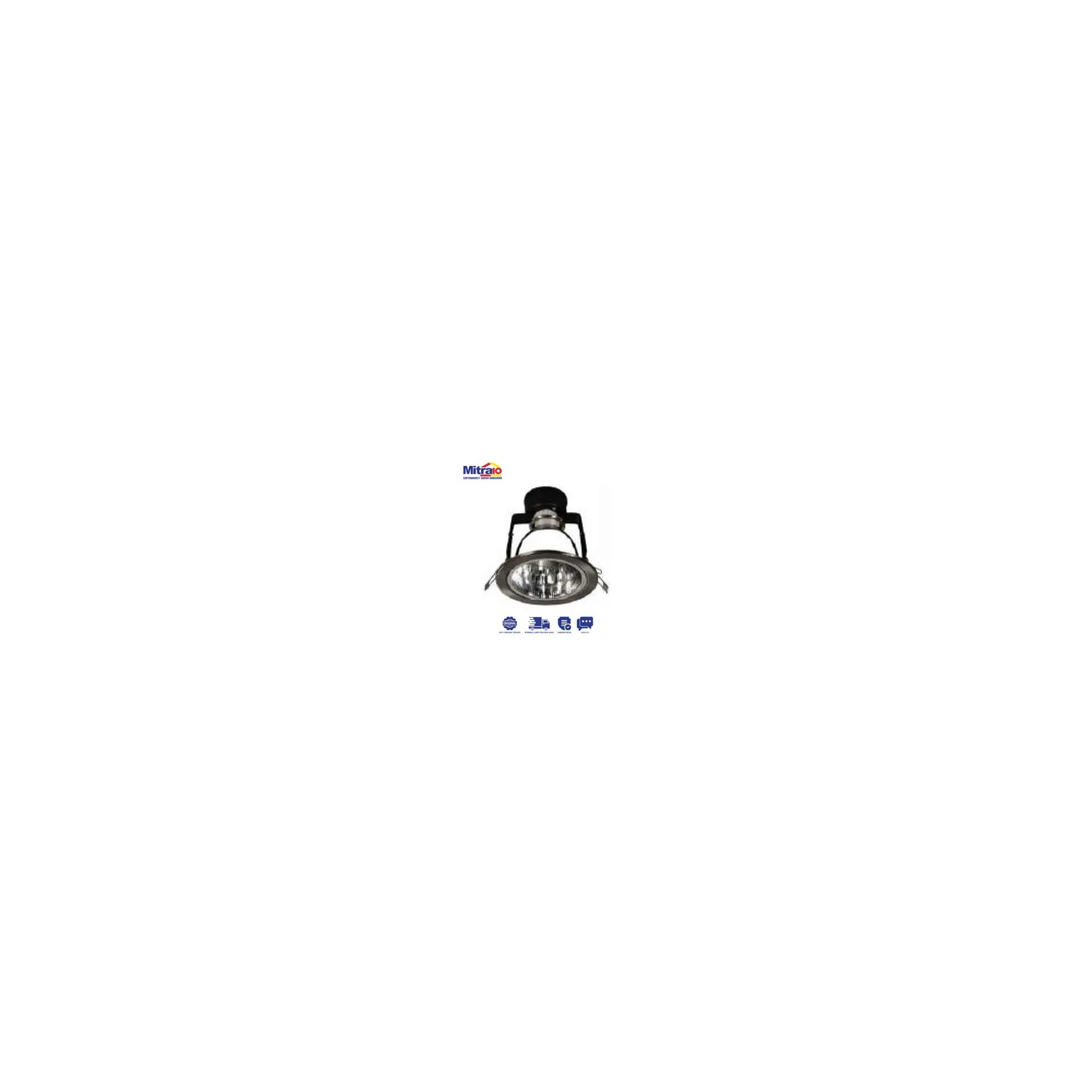 Downlight DUREVOLE DA0301 3 inch SN L2 E27 visual 2