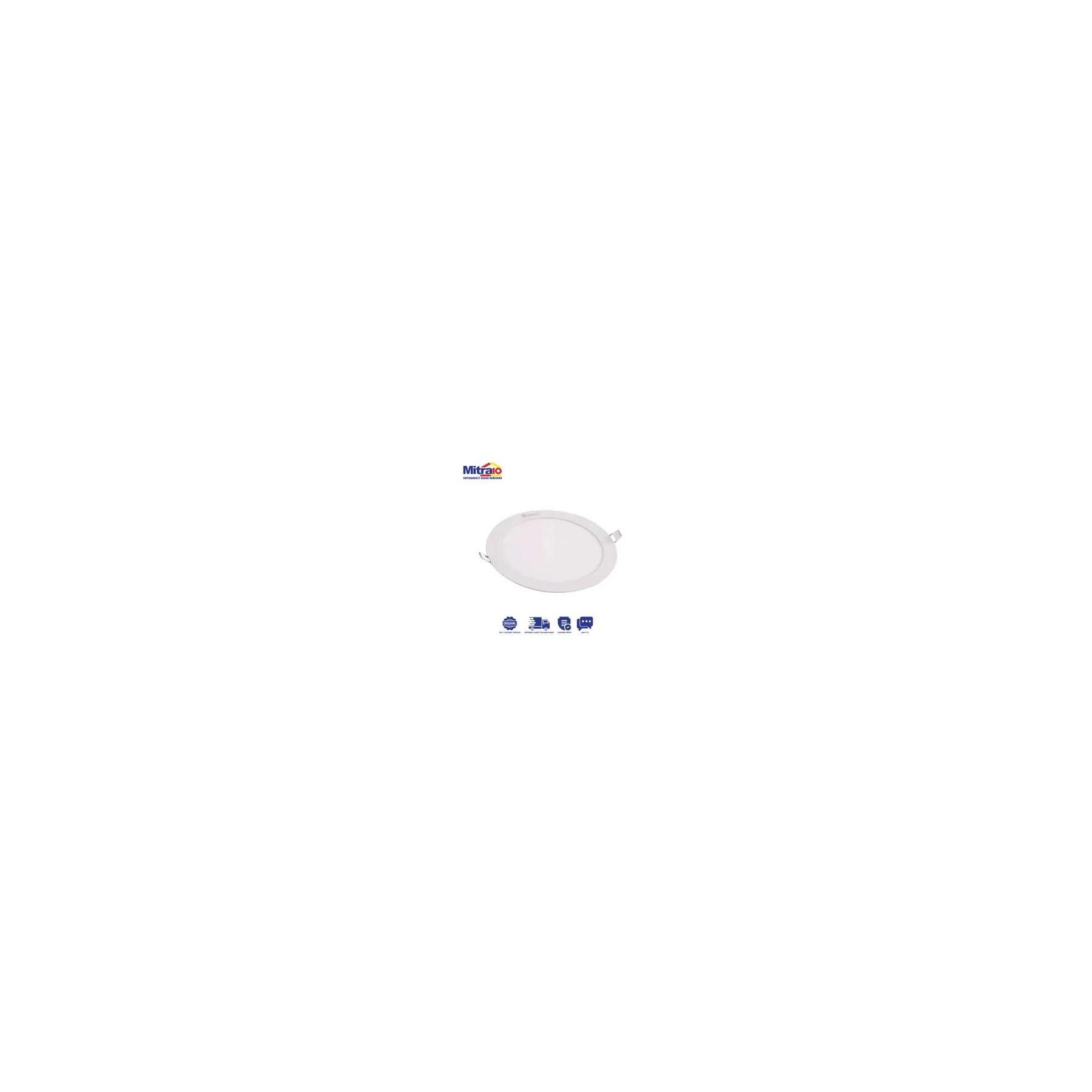 Downlight LED Panel Durevole 18W 6400K Cool Daylight visual 2