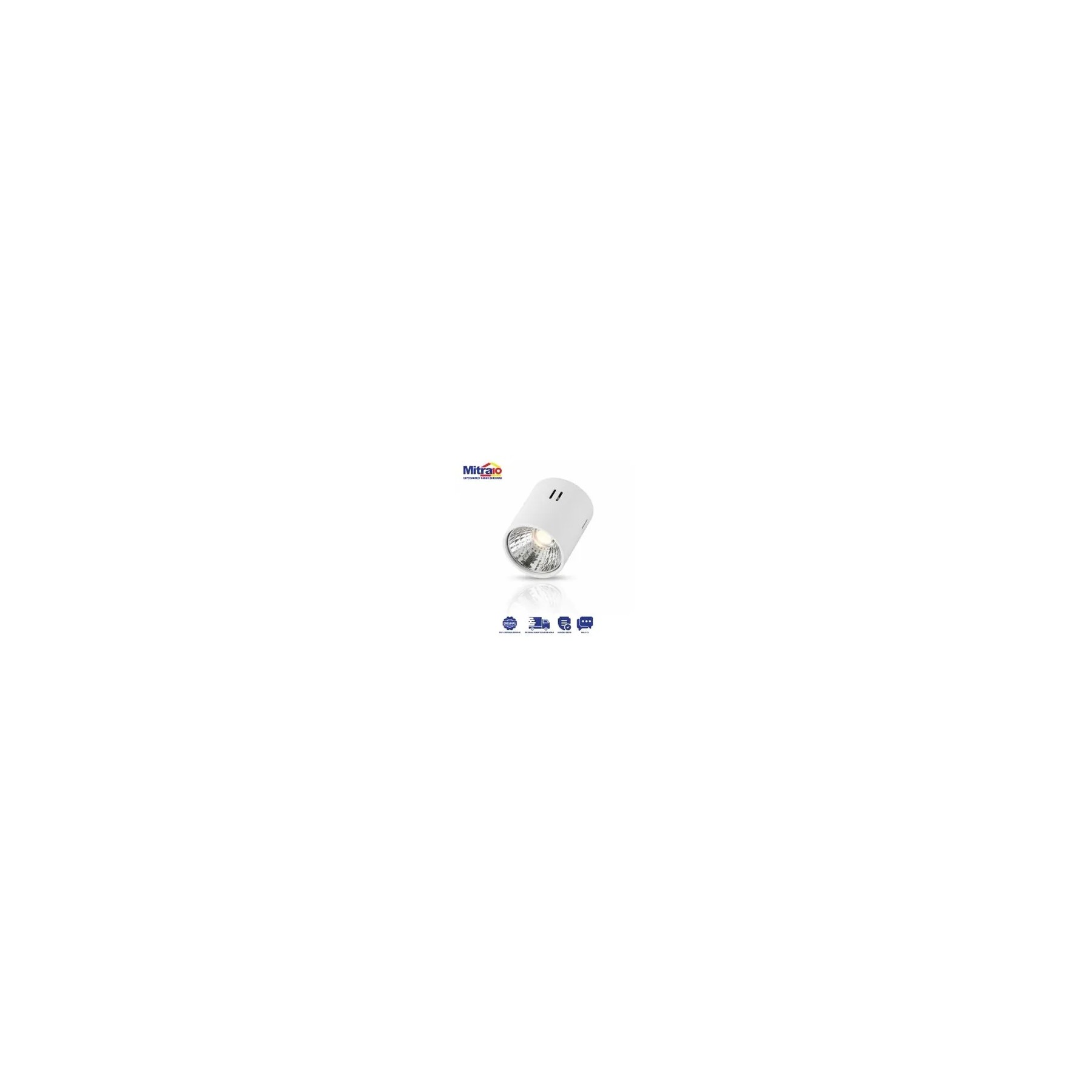 Downlight Outbow Durevole DE03031 (E27) 3 inch Putih visual 2