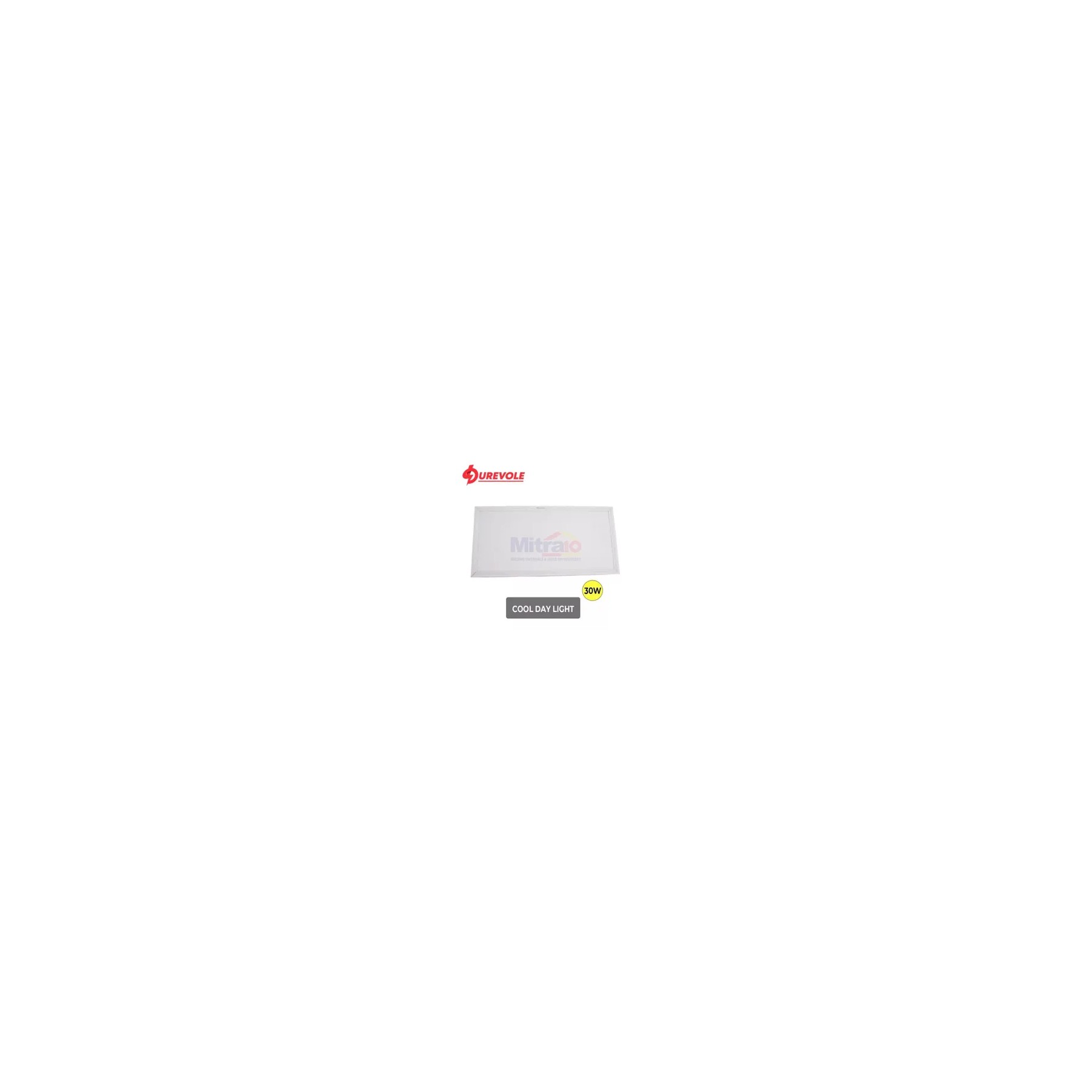 Durevole 30W LED Panel 6400K Putih visual 2