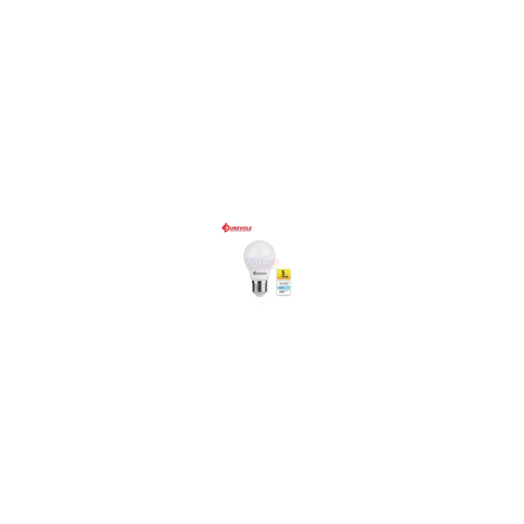 Durevole Lampu Led A3-3-KD6 5 W Putih visual 2