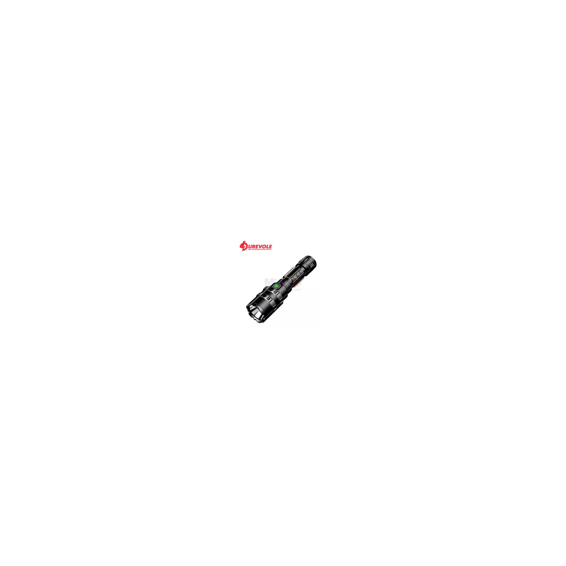 Durevole Lampu Senter Waterproof WP-801 IPX4 Rechargeable Aluminium visual 2