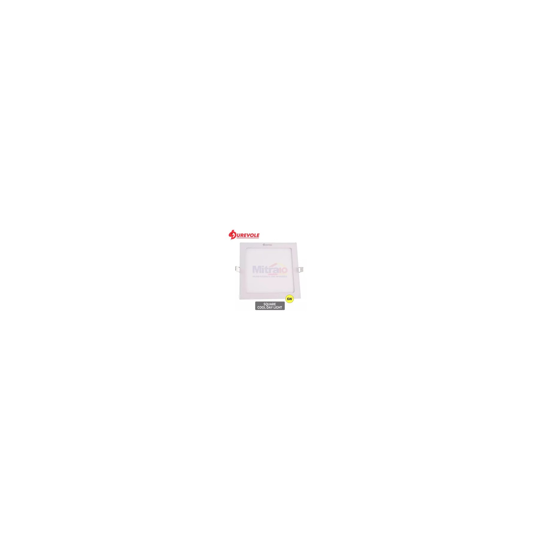 Durevole Led Panel Kotak DN-YN-IPSPL 6 W Putih visual 2