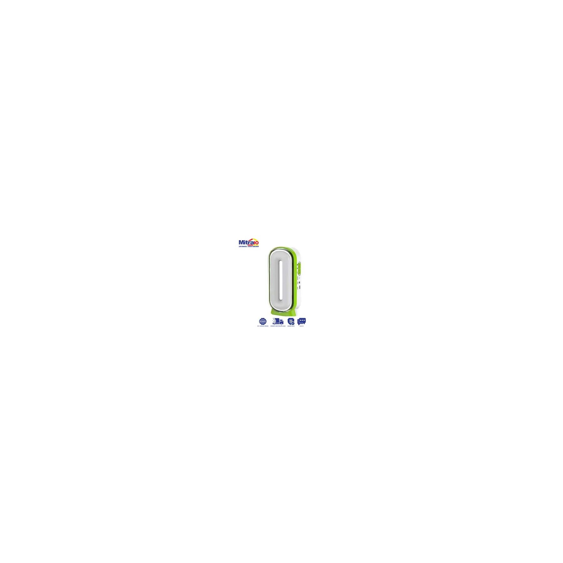 Lampu Emergency LED Durevole KN-8926LA Hijau visual 2