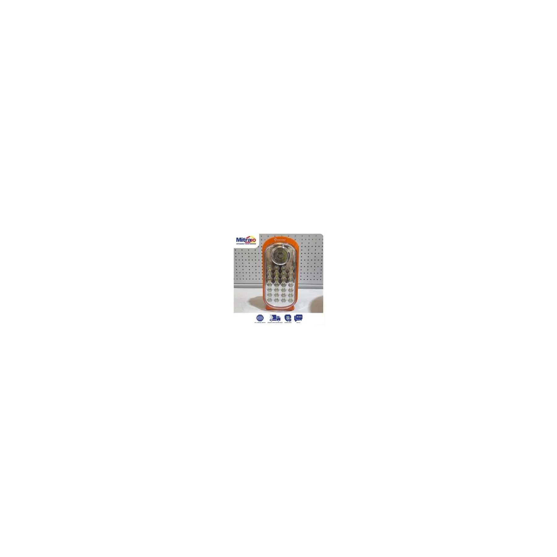 Lampu Emergency LED Durevole KN-L8941L Oranye visual 2