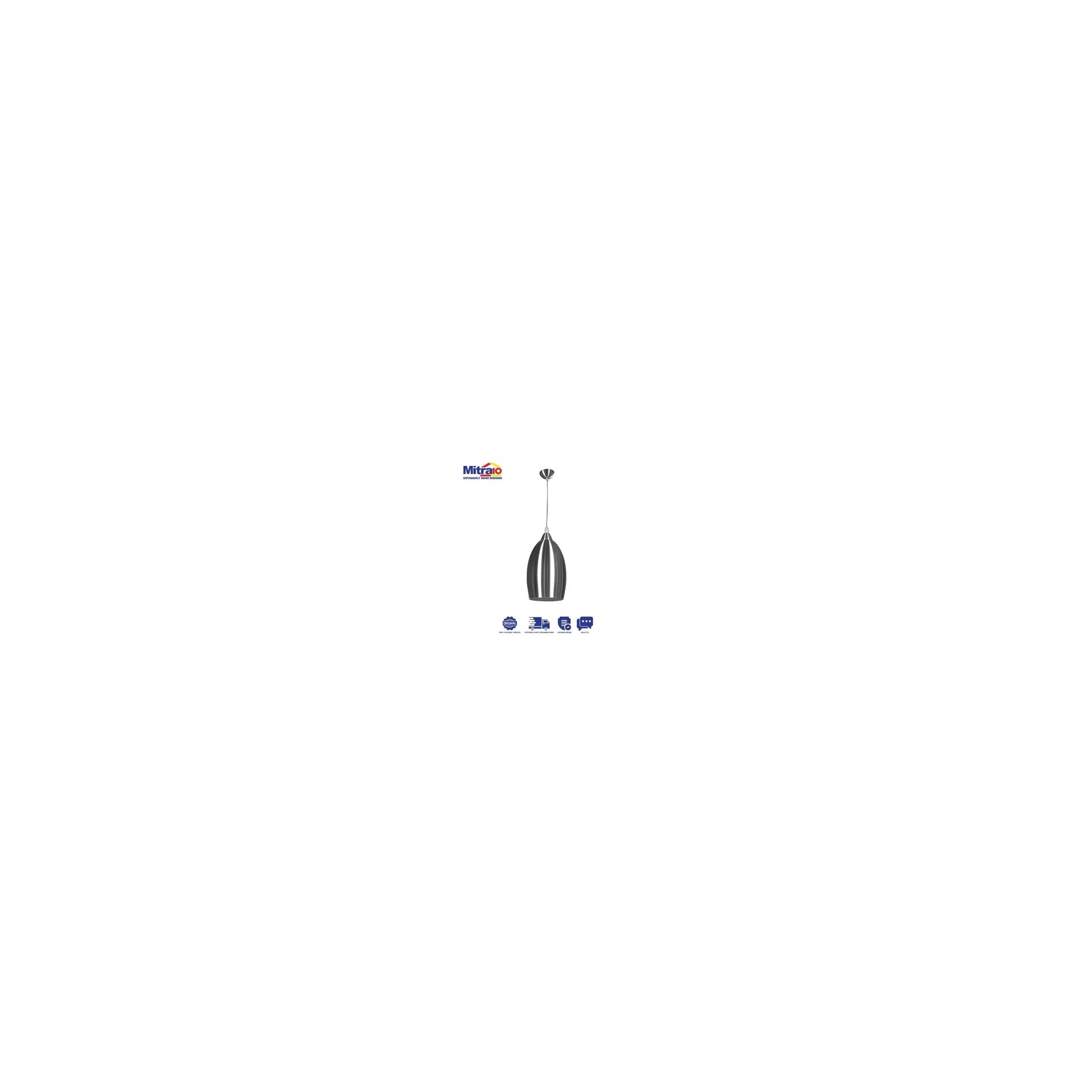 Lampu Gantung (Pendant) Durevole DG0611 Varnish E27 visual 2