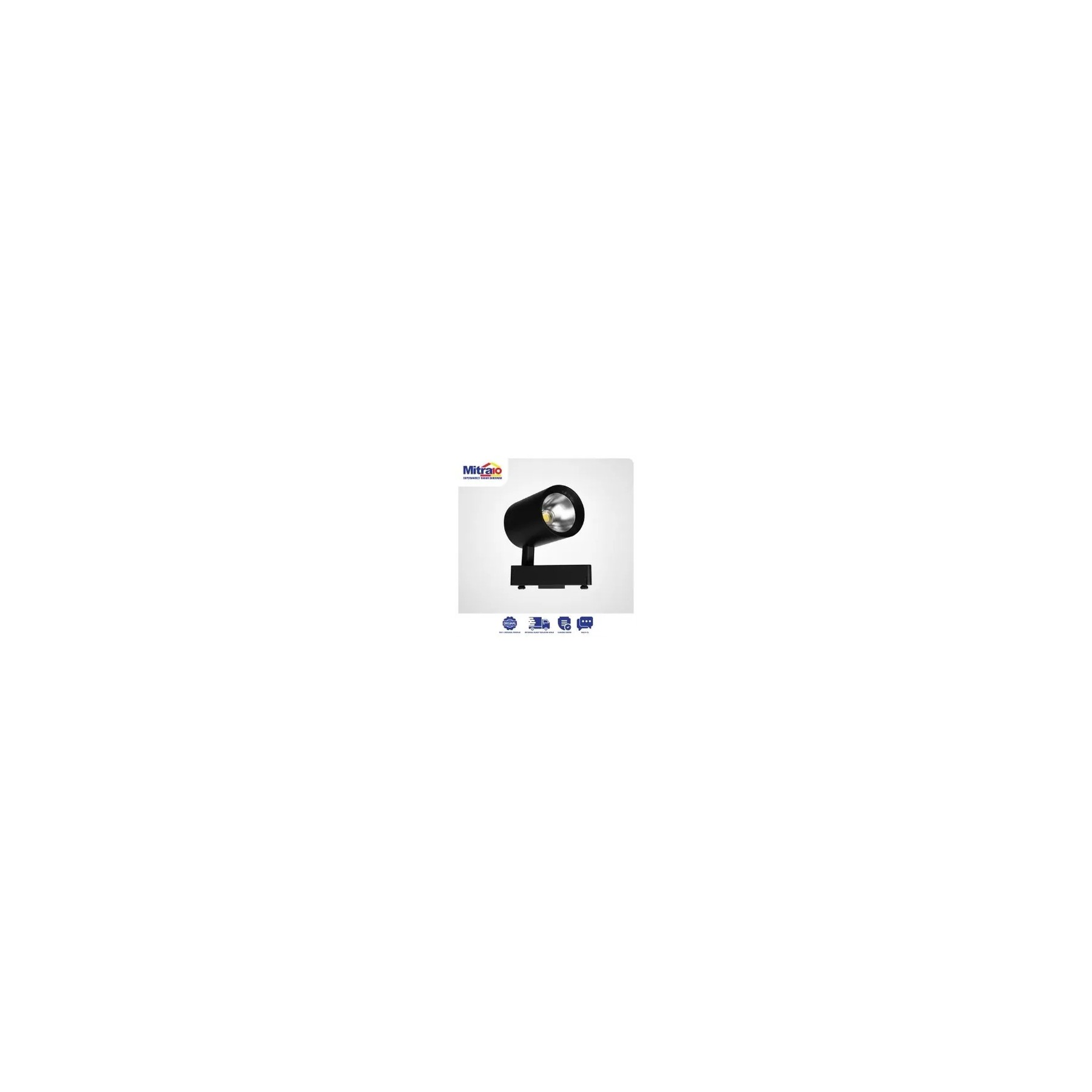 Lampu Sorot Durevole COB 10W Warm White – Hitam DN-DG-1202-COB10W WW BK visual 2