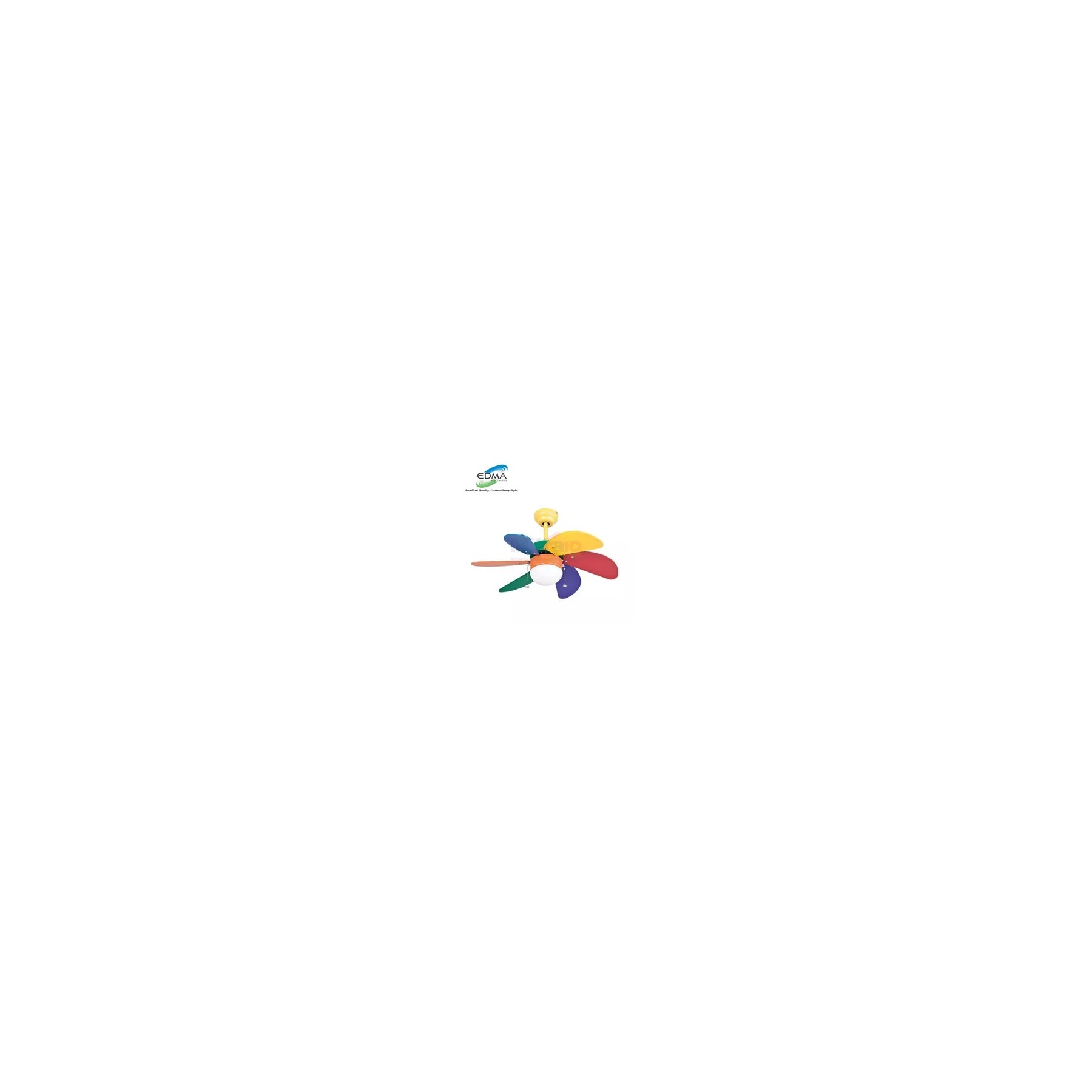 Edma Kipas Angin Gantung Pilot Rainbow 30 Inch visual 2