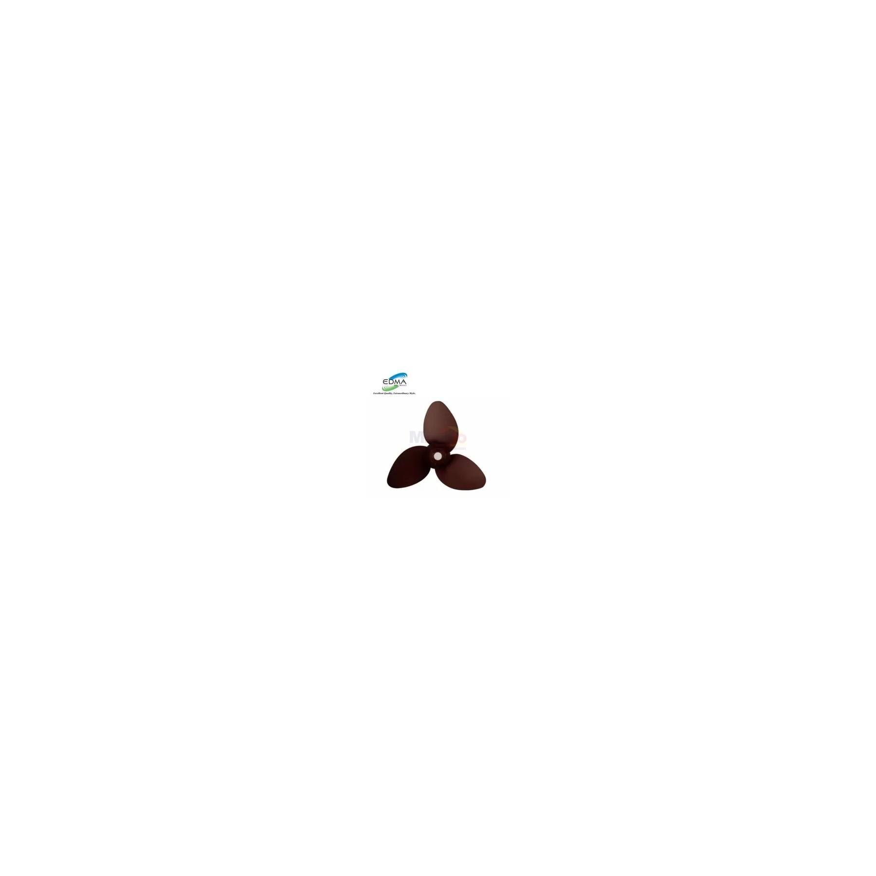 Edma Kipas Angin Gantung Propeller Dc Wa-walnut 44 Inch visual 2