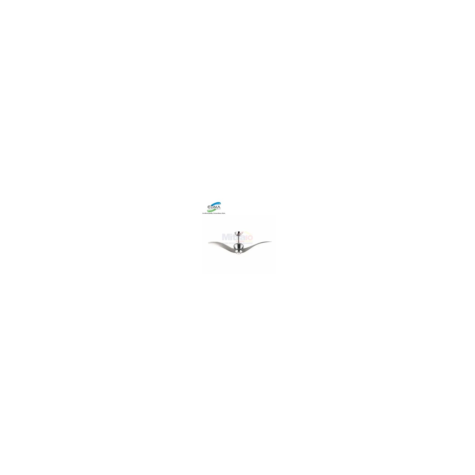Edma Kipas Angin Gantung Remot Kontrol Seagull Dc-ch 52 Inch Silver visual 2