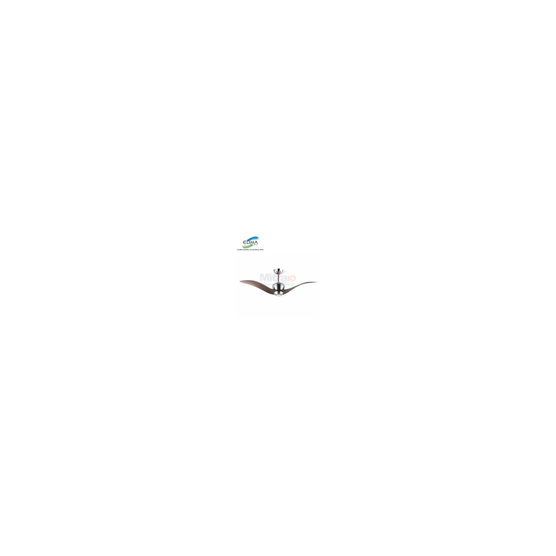 Edma Kipas Angin Gantung Remot Kontrol Seagull Dc-ch Chameleon 52 Inch Hitam visual 2