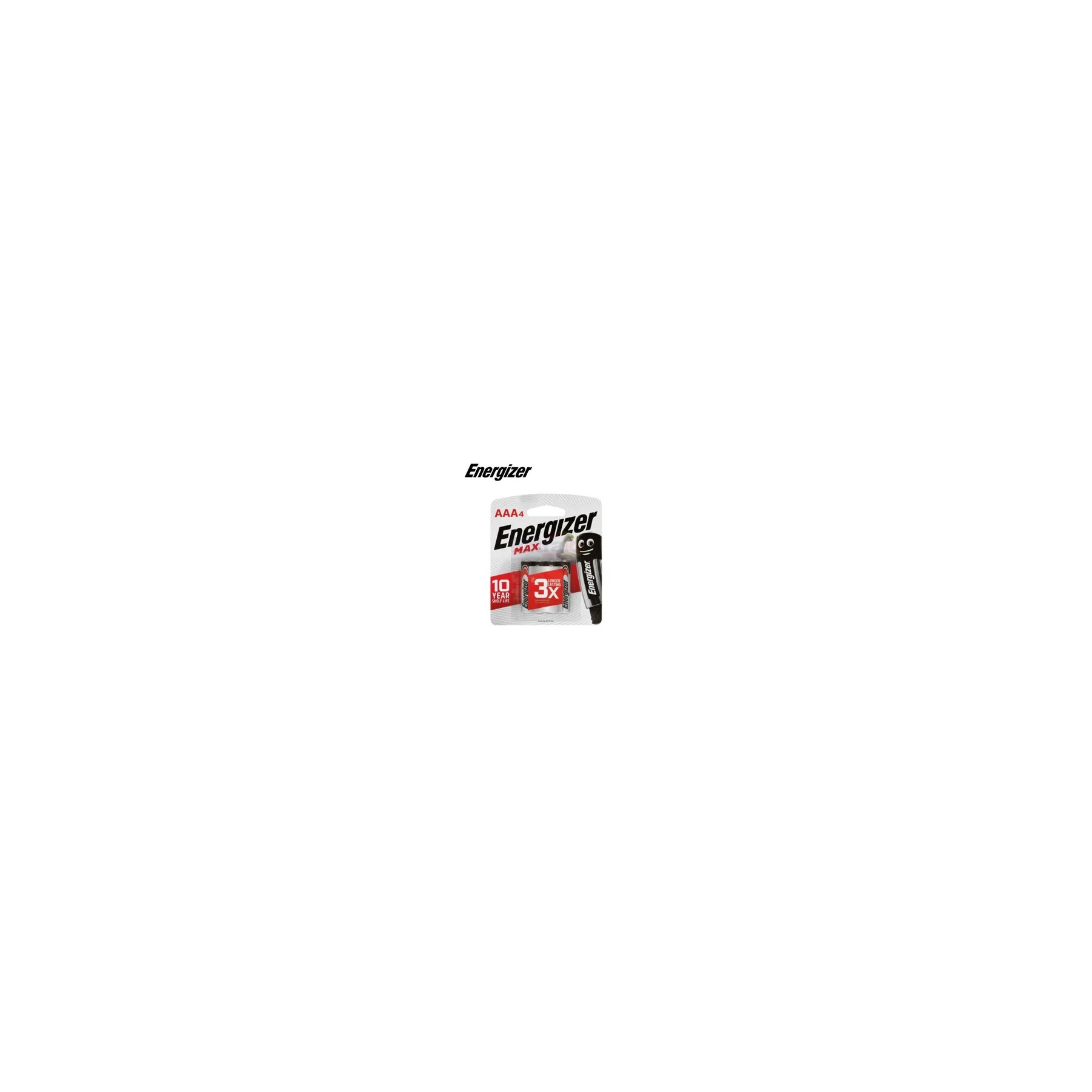 Energizer Batterai Type AA BP04 E92 Hitam (4 Pcs) visual 2