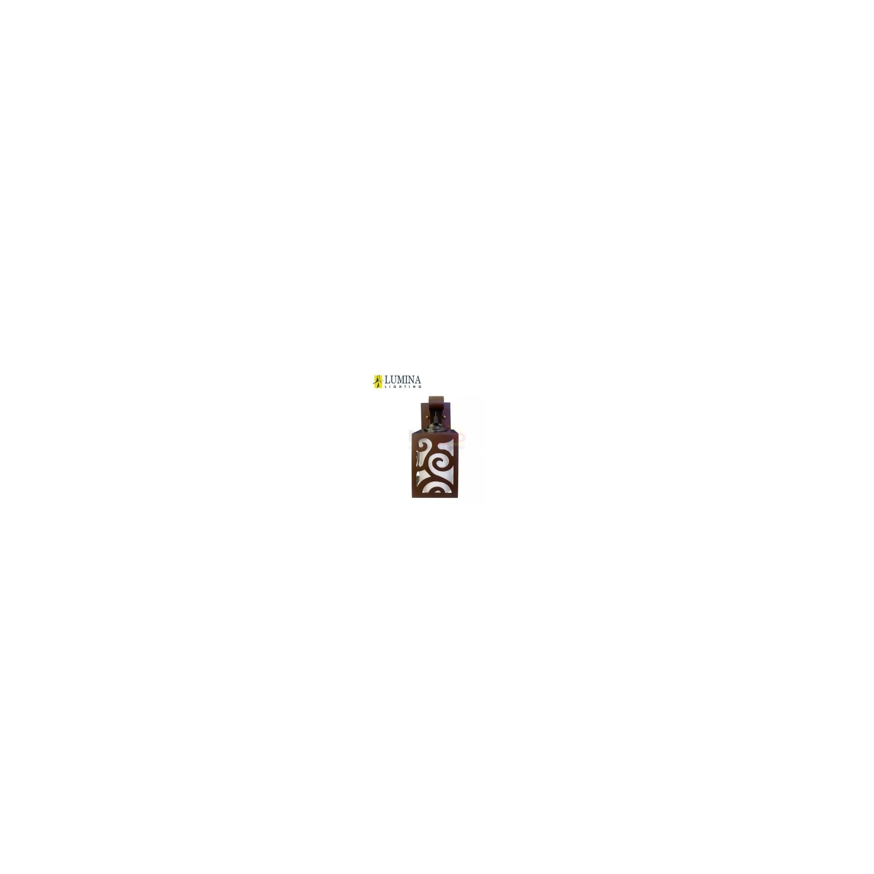 Lumina Lampu Dinding 140470-00 B-7512/1 Coklat visual 2