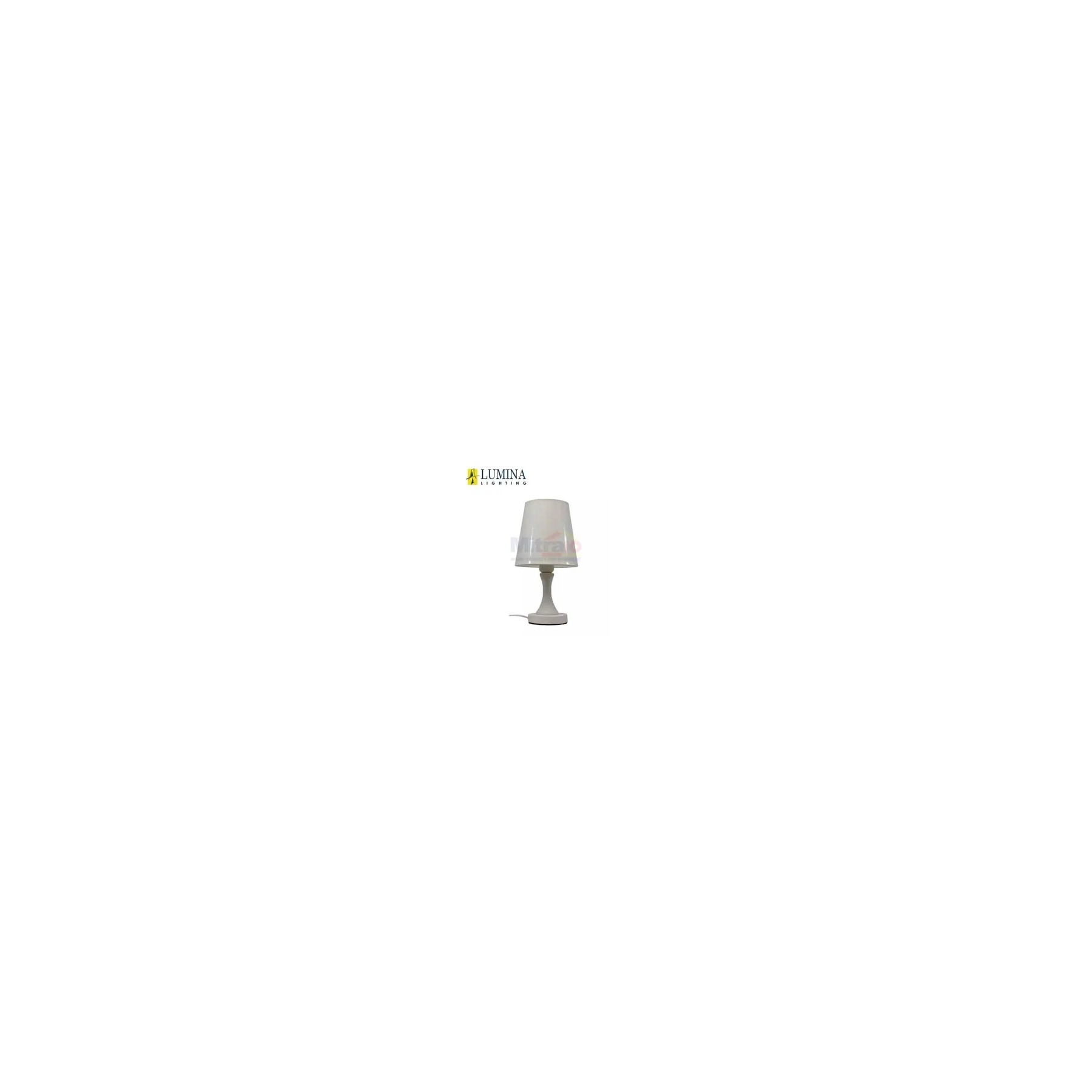 Lumina Lampu Meja 144830-01 T-8003 Putih visual 2