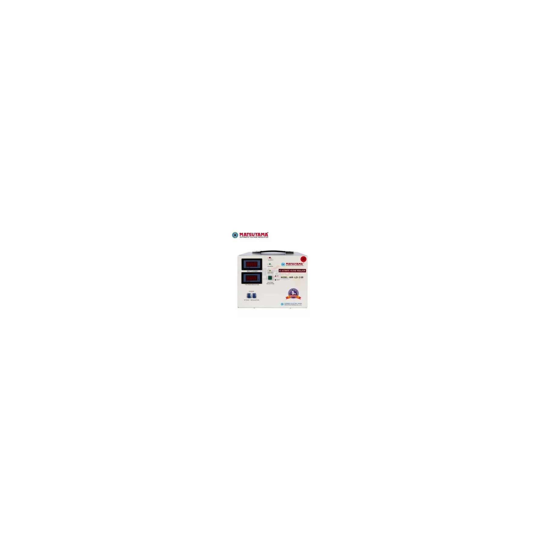 Matsuyama Stabilizer AVR-LD-2 Kapasitas 2000 VA visual 2