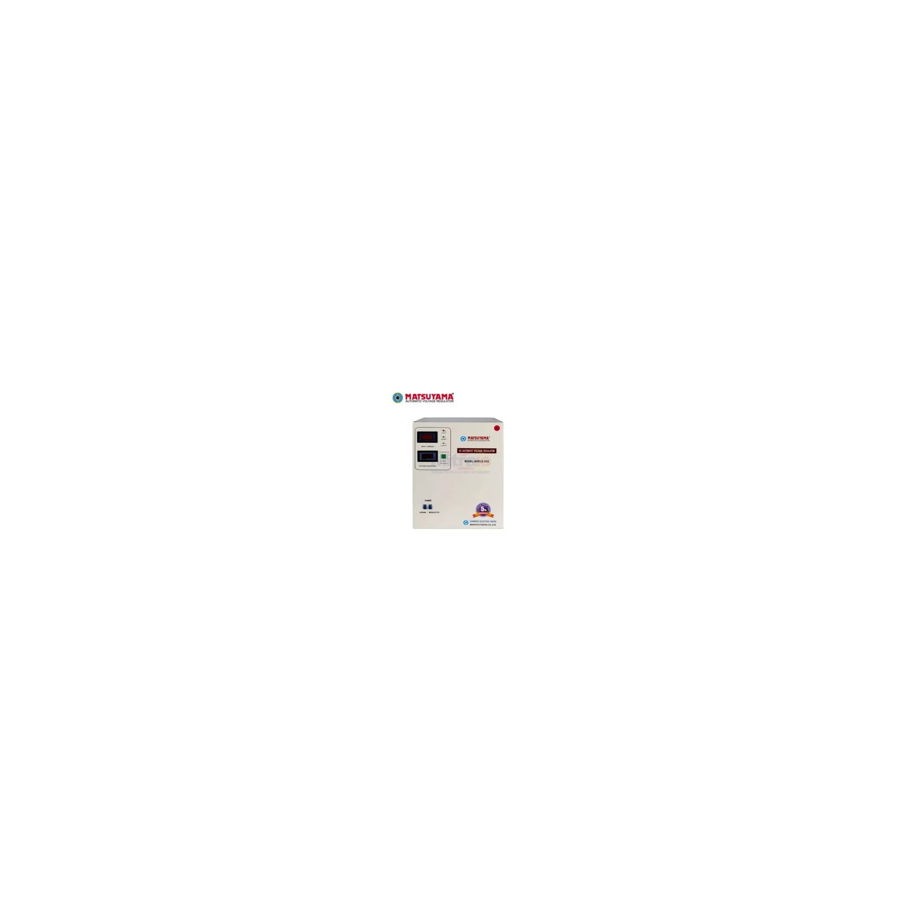 Matsuyama Stabilizer AVR-LD-5 Kapasitas 5000 VA visual 2