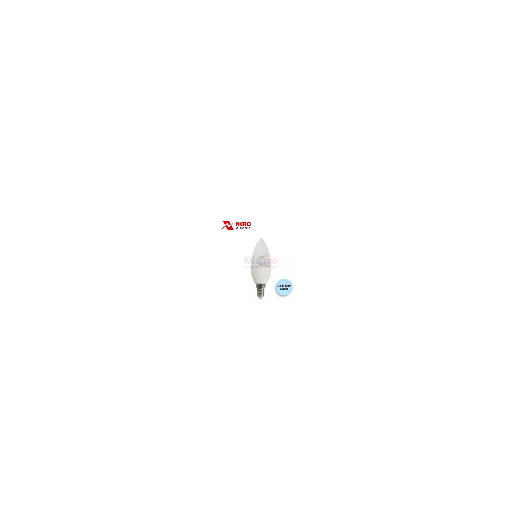 Nero Lampu General Led Candle 4 W Putih visual 2