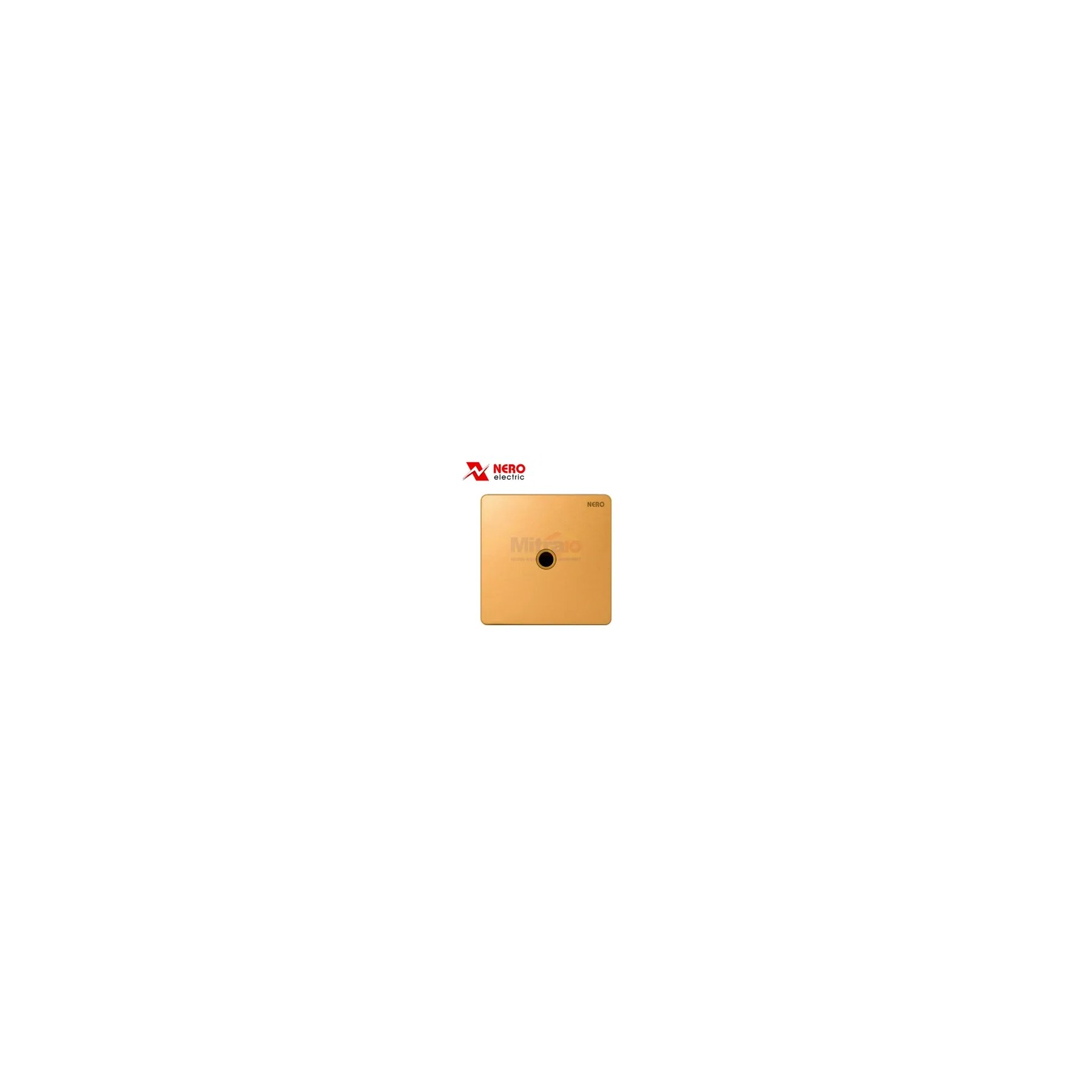 Nero Stop Kontak Output Tv Casa X2TV-G 1 Gang Gold visual 2