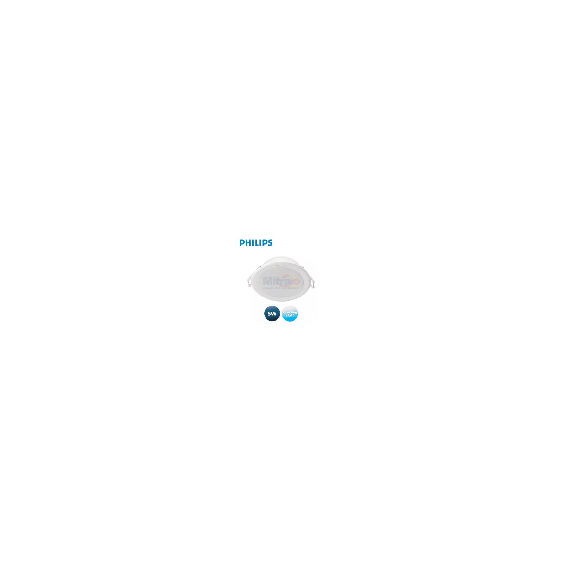 Philips Lampu Downlight 579740159447090 5 W Putih visual 2