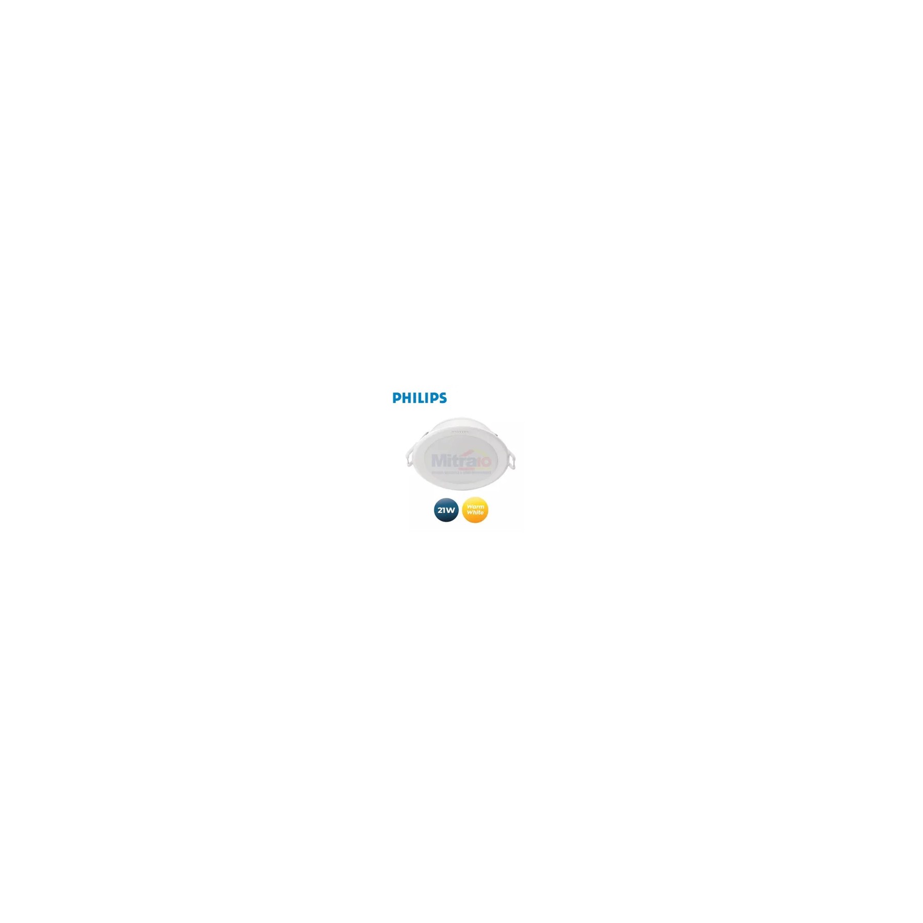 Philips Lampu Downlight 579960159469175 21 W Kuning visual 2