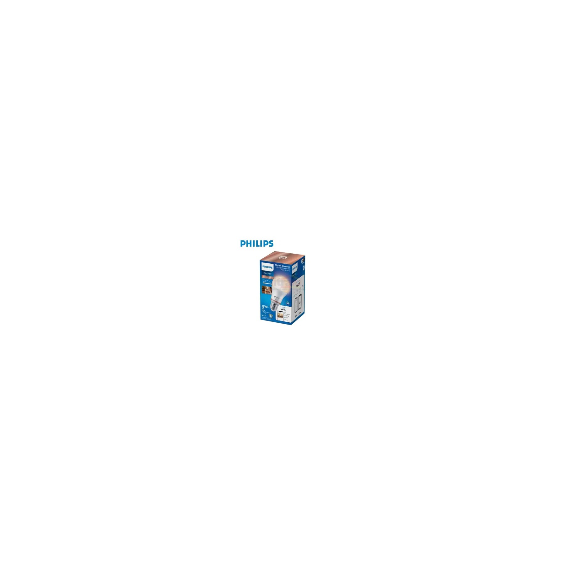 Philips Lampu Smart Wifi Led Dengan Bluetooth 3507 8 W Putih visual 2