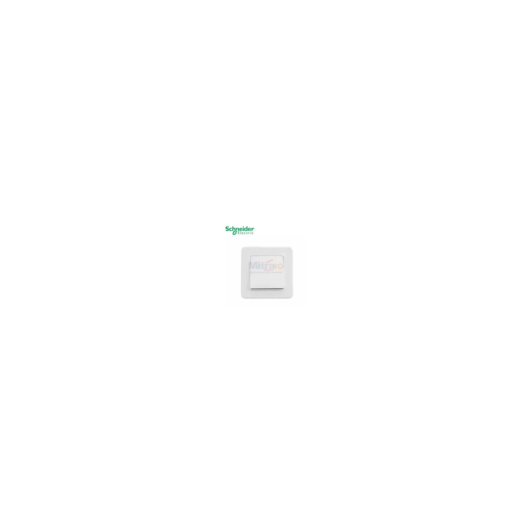 Schneider Saklar LNA0100321 Leona 1 Gang Putih visual 2