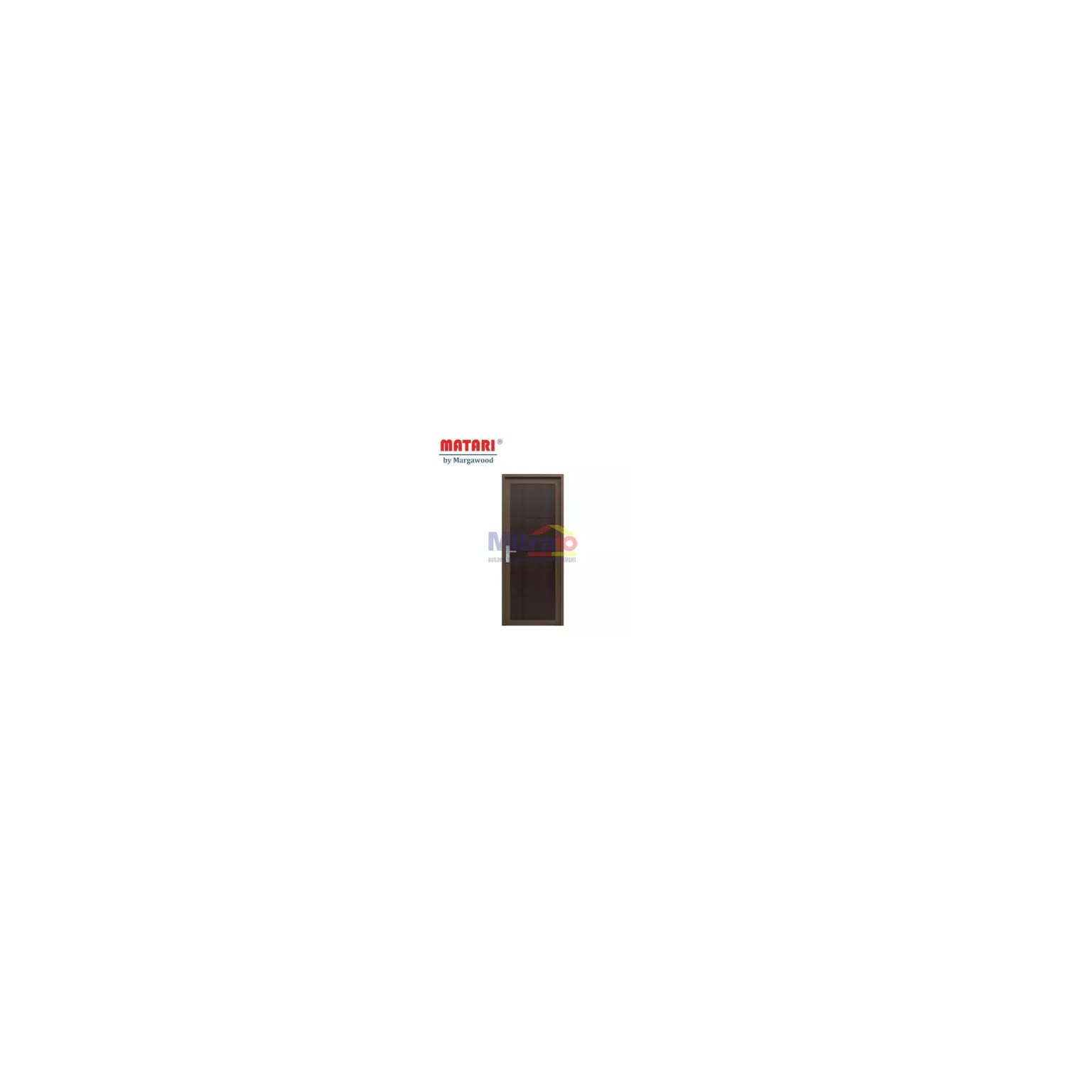 Marga Pintu Interior & Exterior Bukaan Kanan AL-250 80 × 200 cm Coklat Walnut visual 2