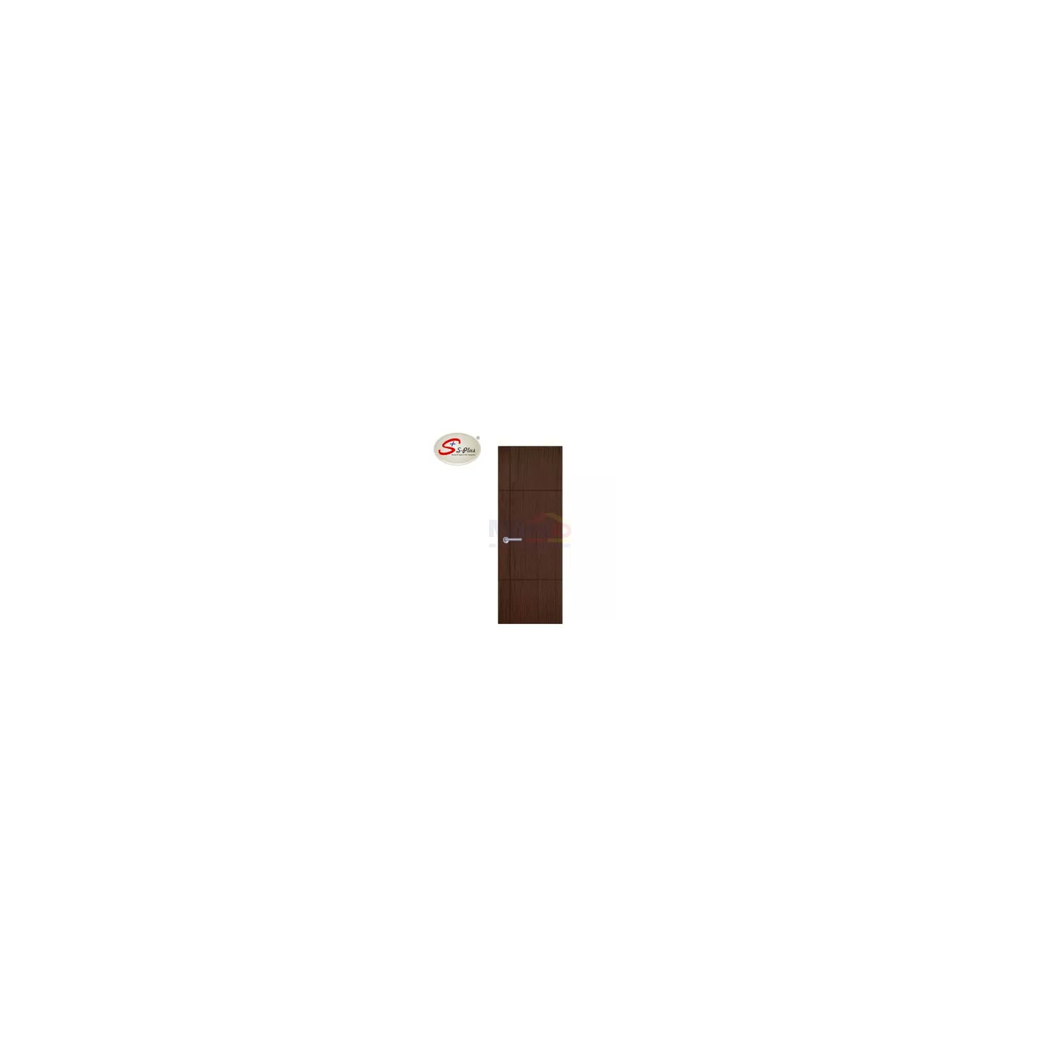 S-Plus Pintu Interior Pvc Deco Bukaan Kanan/Kiri BOARD SHIELD UNO W10 82 × 210 cm Coklat visual 2