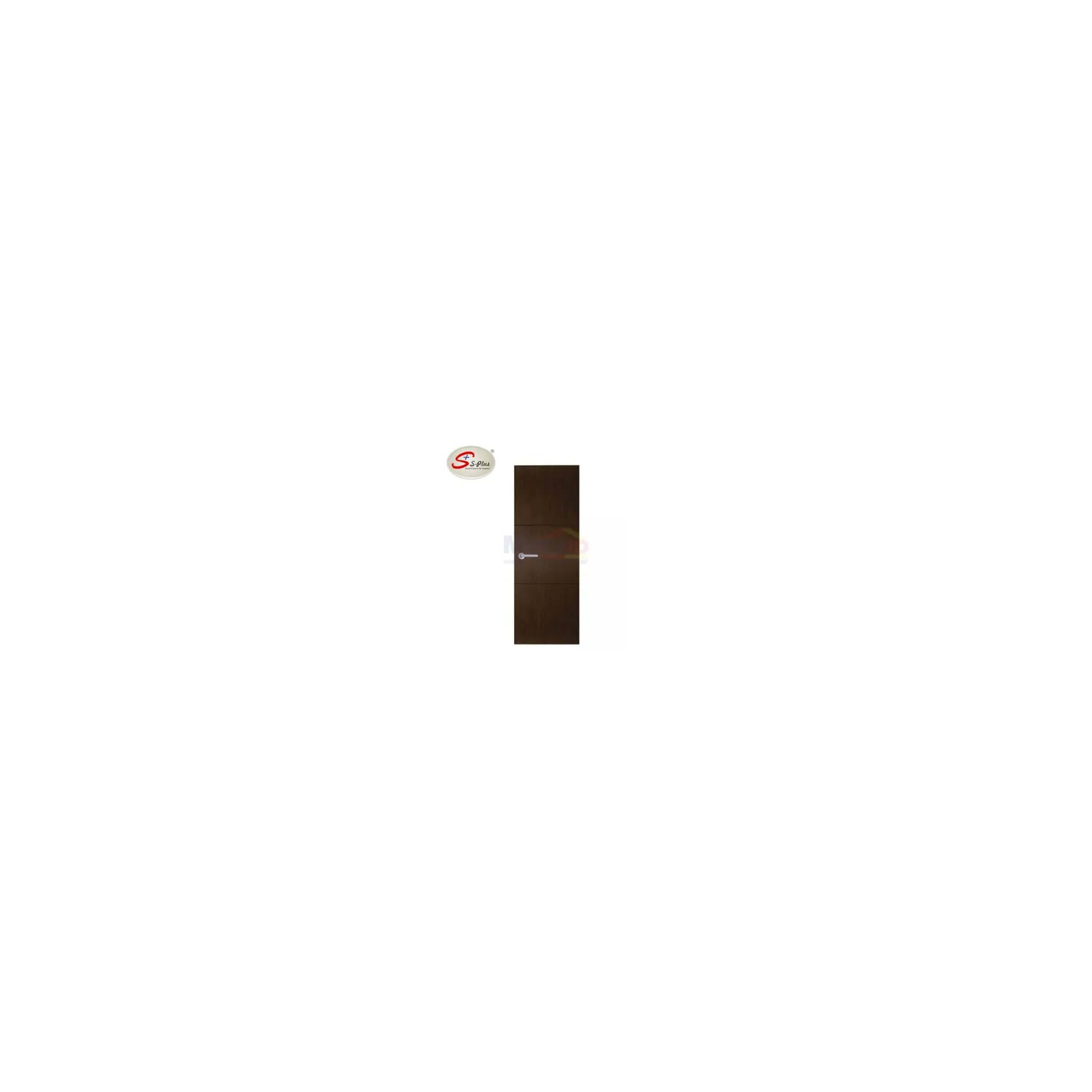 S-plus Pintu Interior Pvc Deco Bukaan Kanan/kiri Strata Uno W10 82 × 210 cm Coklat visual 2