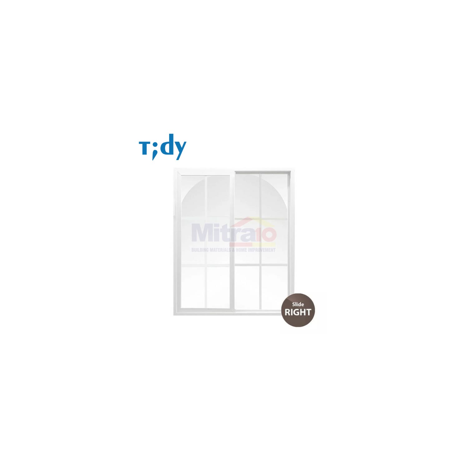 Tidy Jendela Upvc Sliding Kanan W3-R 100 × 120 cm visual 2