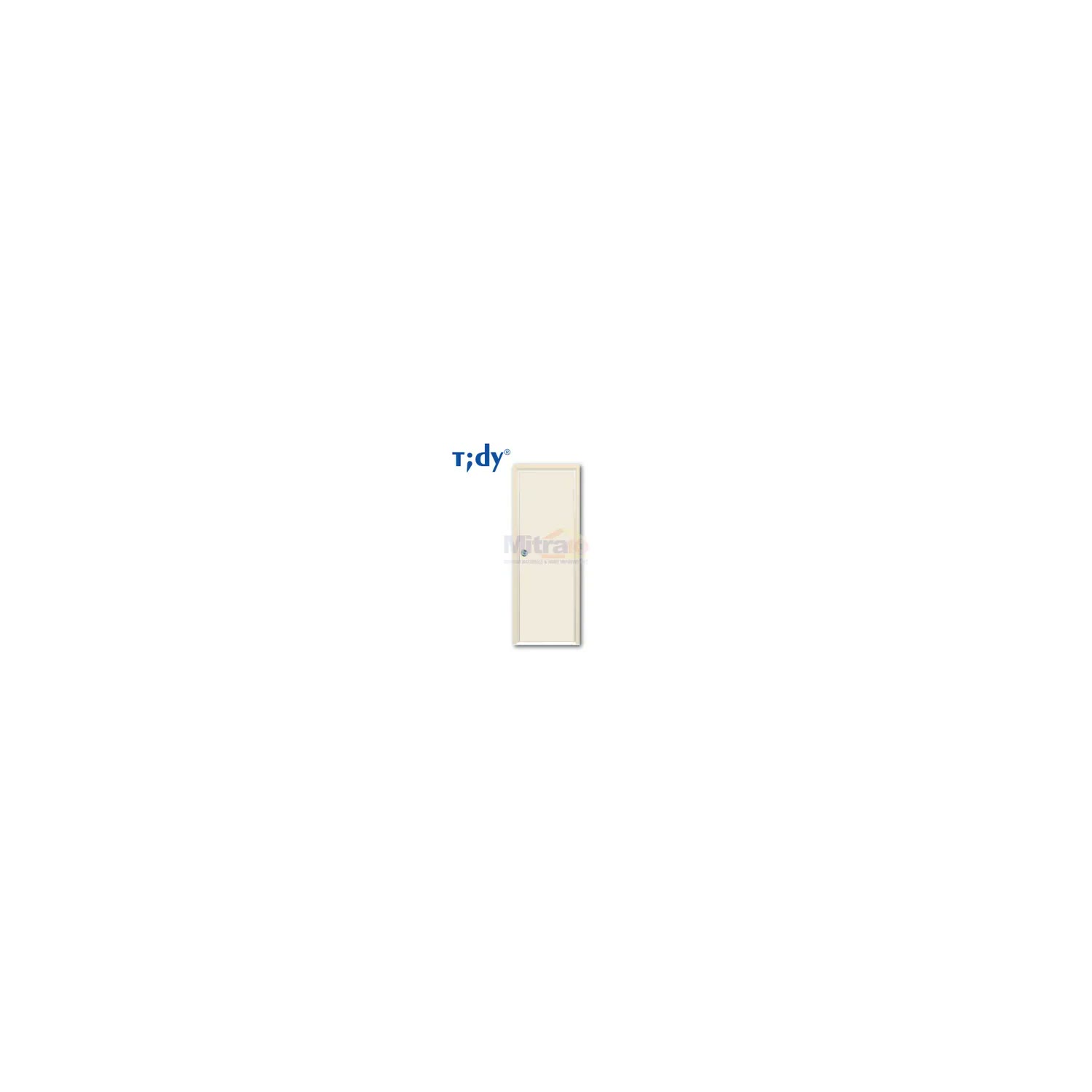Tidy Pintu Kamar Mandi Pvc Bukaan Kiri/ Kanan 70 × 195 cm Premium Cream visual 2