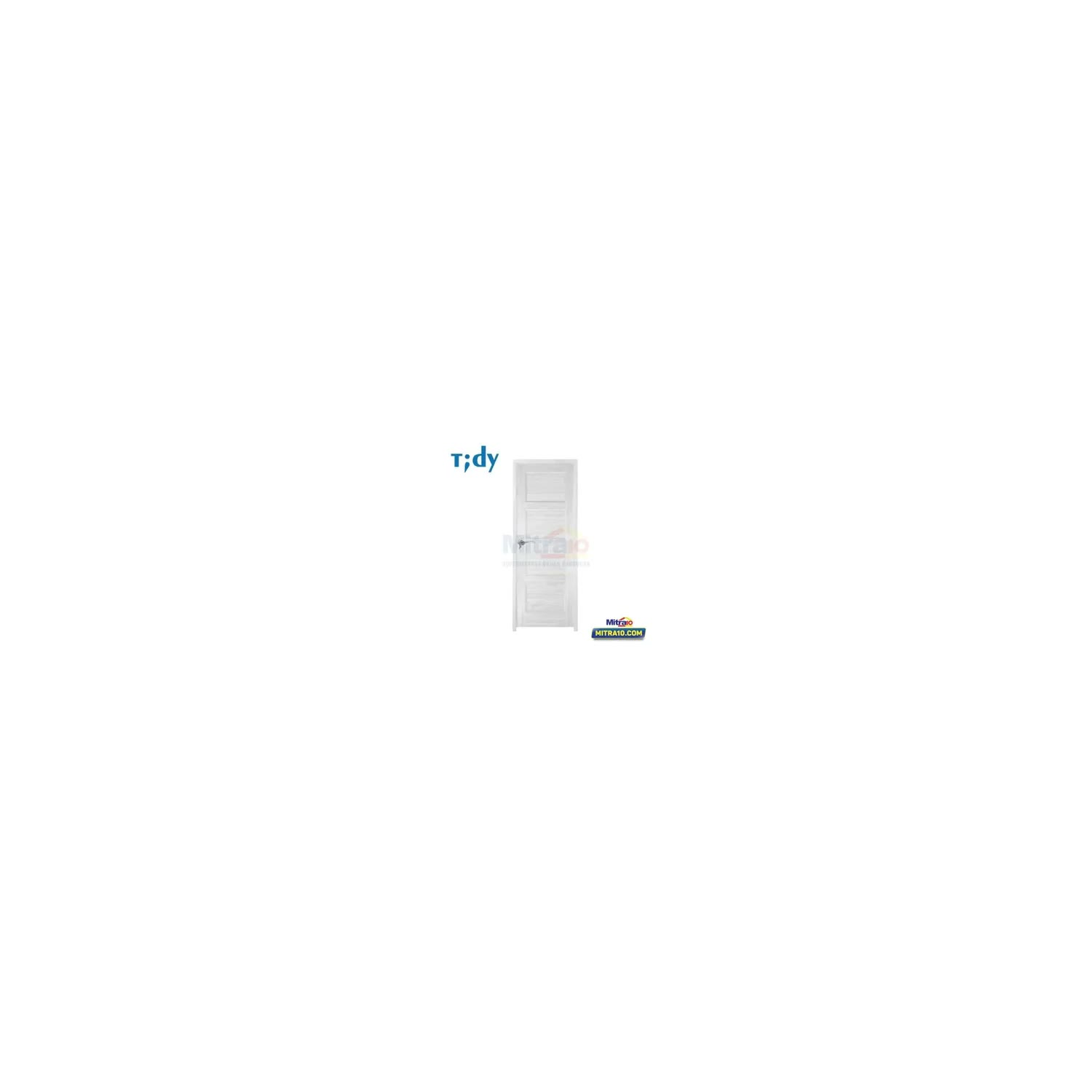 Tidy Pintu Pvc + Handle Bukaan Kiri J041 71 × 195 cm Putih visual 2
