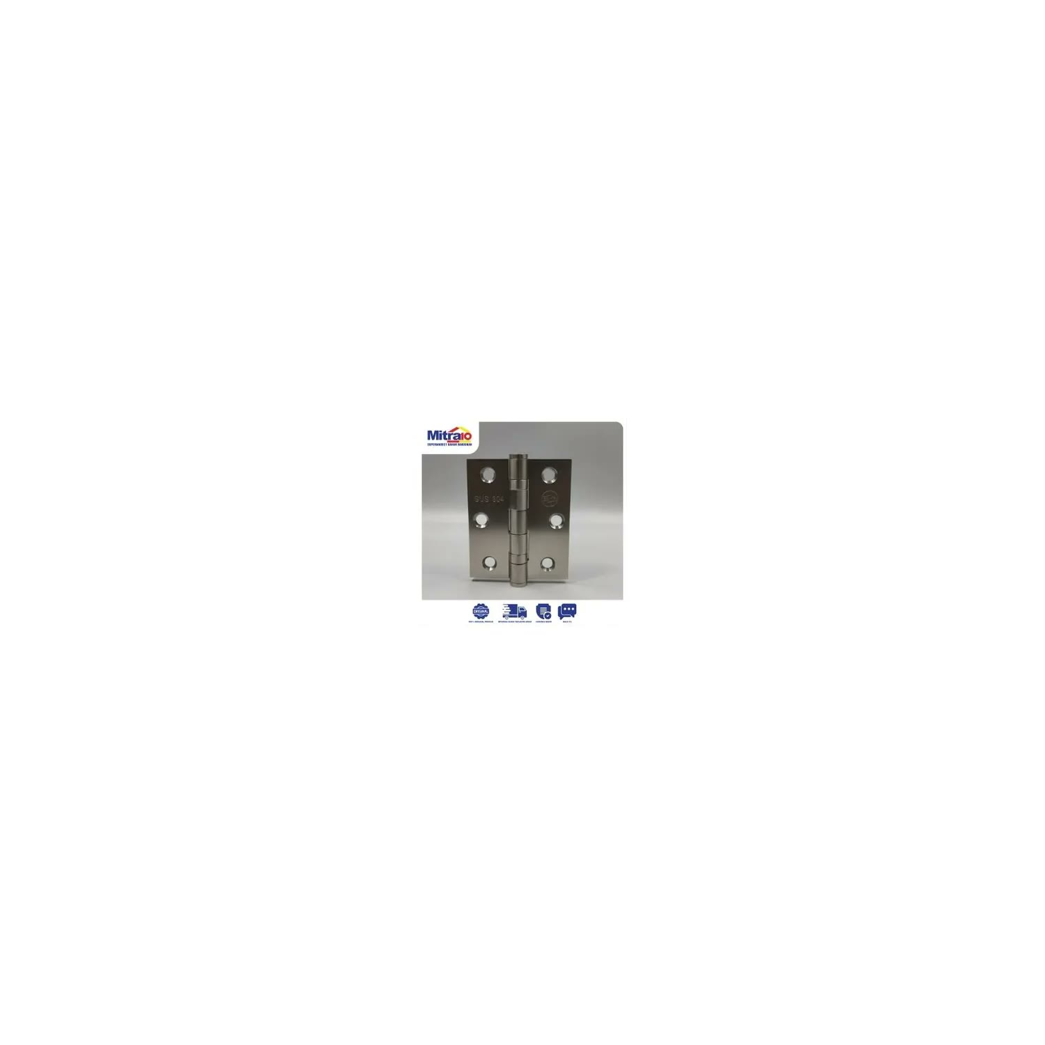 Engsel Pintu ZEHN 3x2.5 × 2 mm 2BB Stainless Steel SS304 visual 2