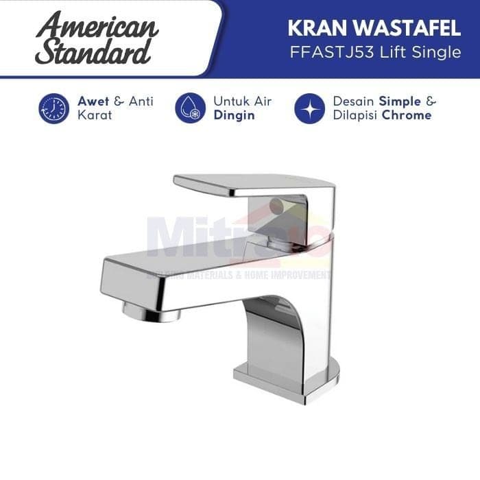 Amstad Kran Air Wastafel Stainless FFASTJ53-101500BF0 visual 2