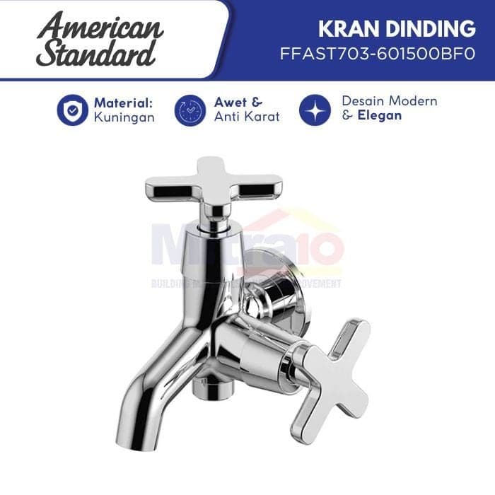 Amstad Kran Dinding 2 Cabang FFAST703-601500BF0 visual 2