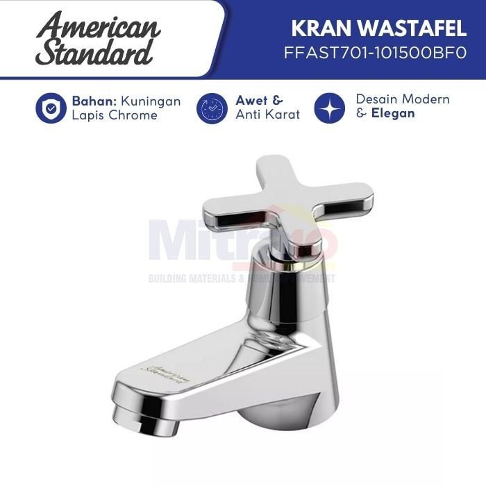 Amstad Kran Wastafel Stainless FFAST701-101500BF0 visual 2