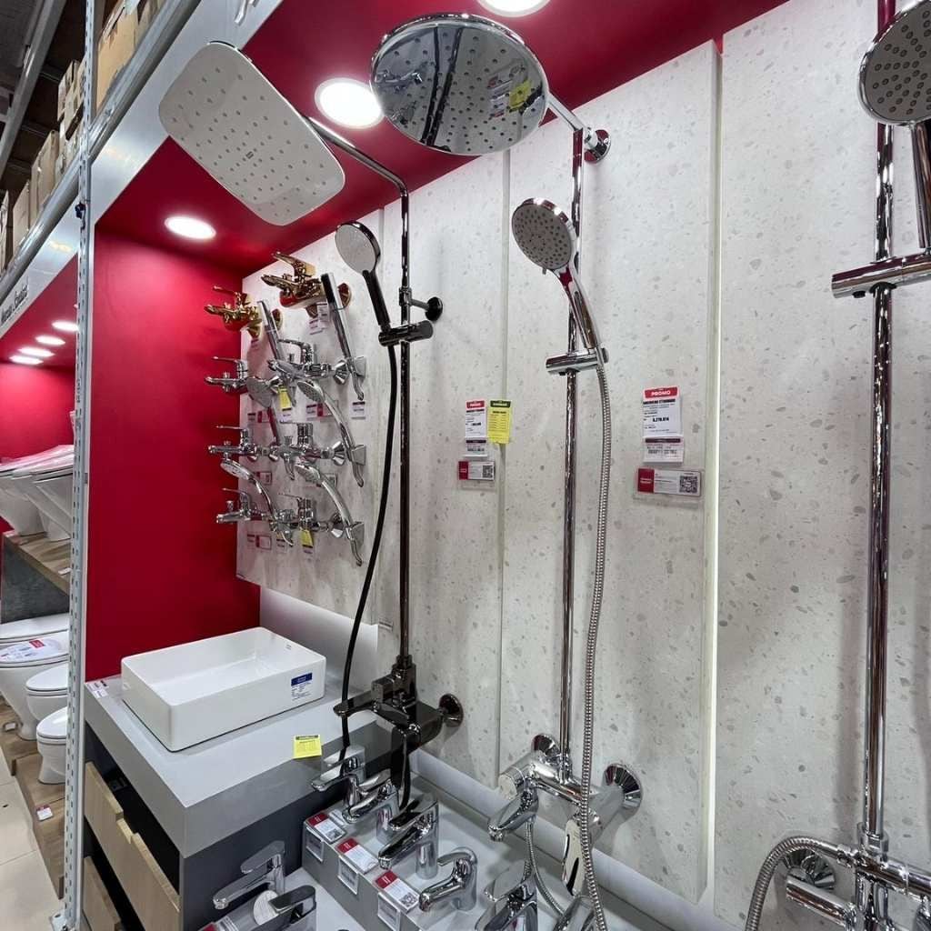 Amstad Rain Shower Simplica 3 Way FFAS9089-100500BCO visual 2